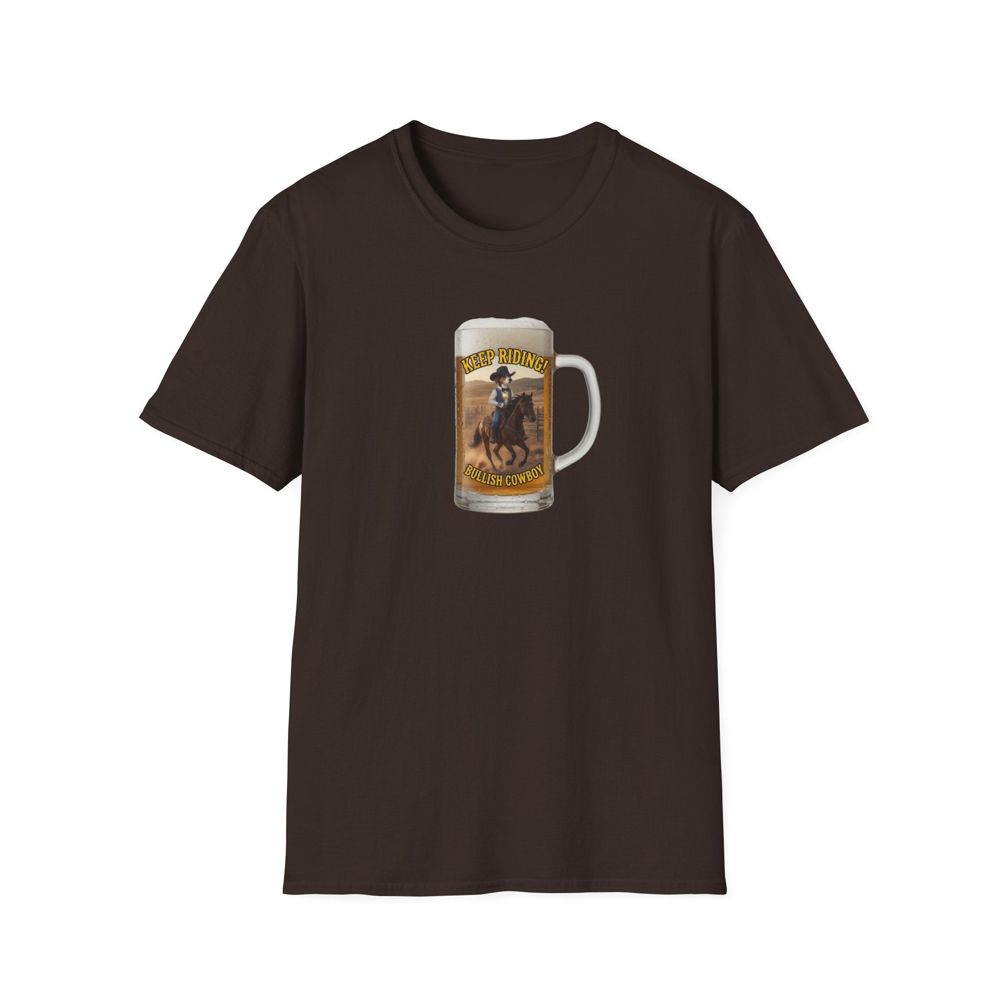 Keep Riding Beer - Unisex Softstyle T-Shirt