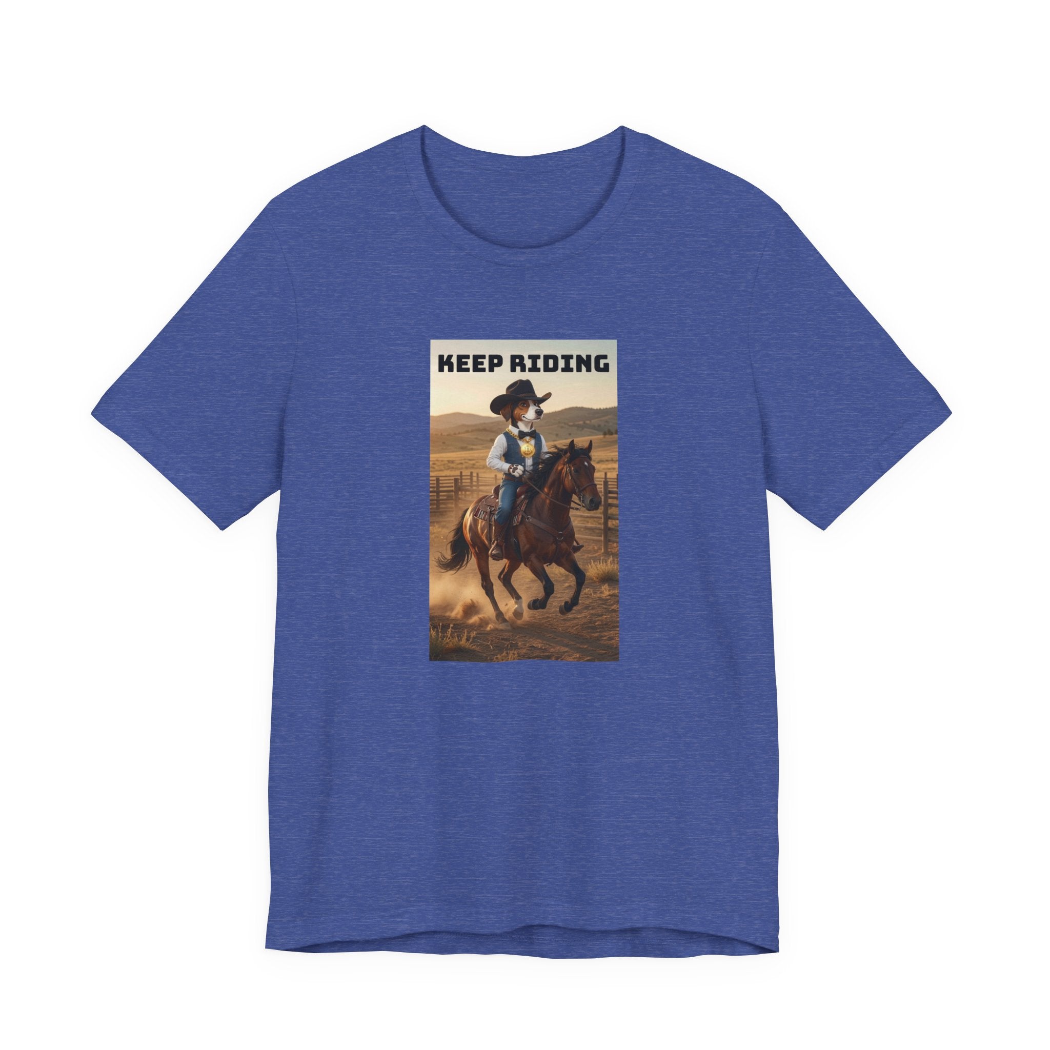 Keep Riding-Unisex Jersey Short Sleeve Tee