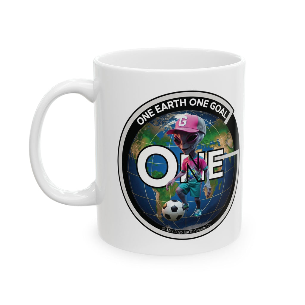 G - Ceramic Mug, (11oz, 15oz)