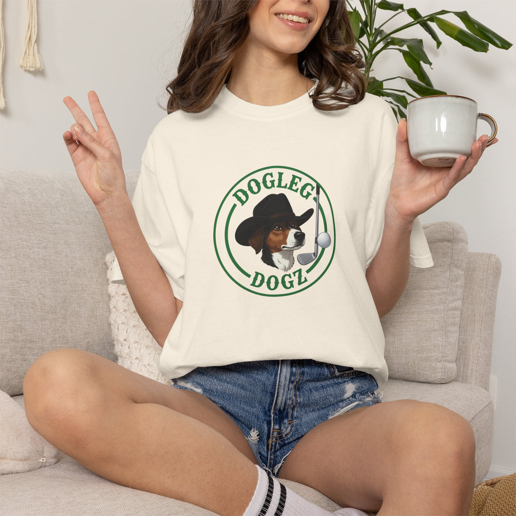 DOGLEG DOGZ Unisex Garment-Dyed T-shirt