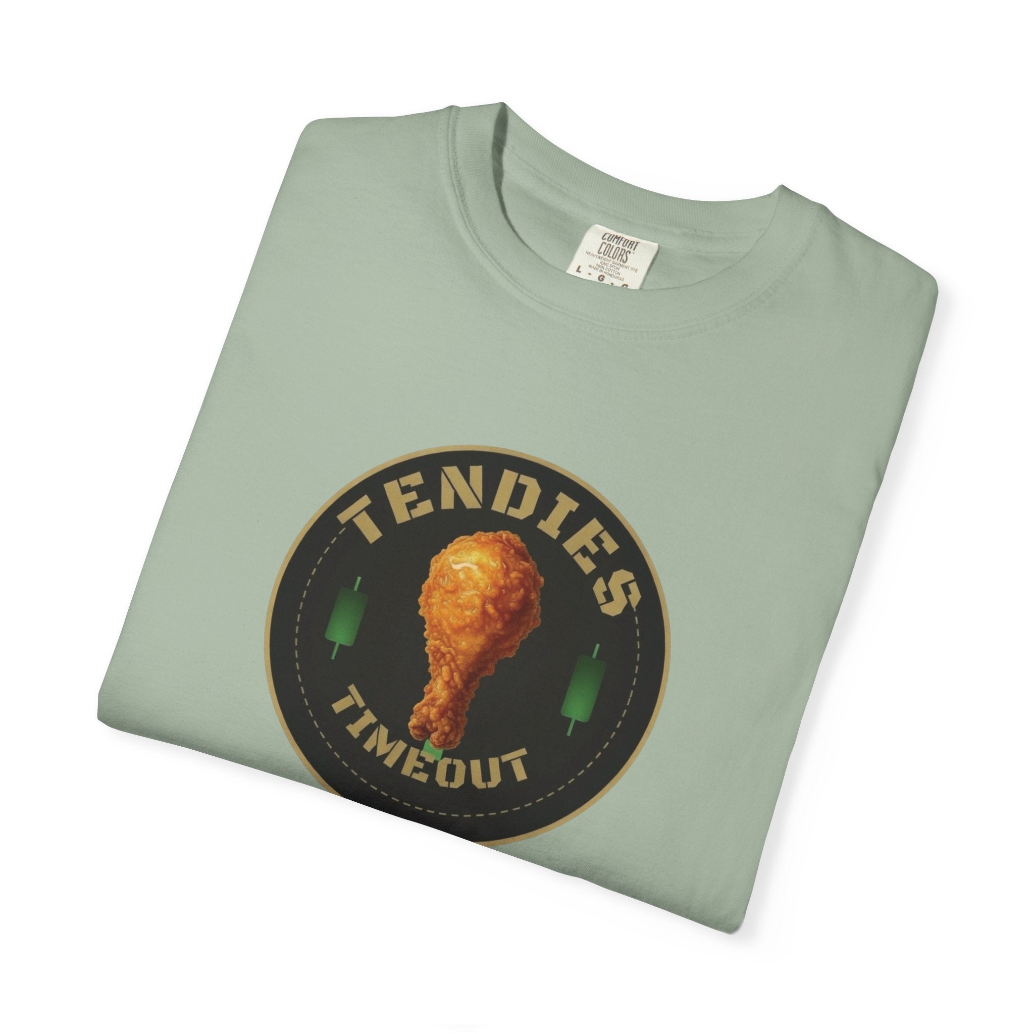 Bullish Tendies Timeout Unisex Garment-Dyed T-shirt