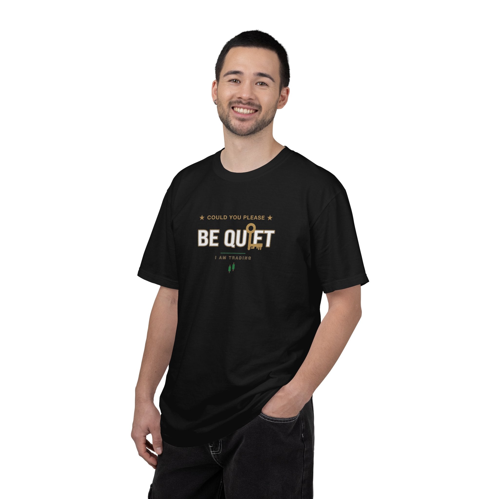 Be Quiet - Unisex Garment-Dyed T-shirt