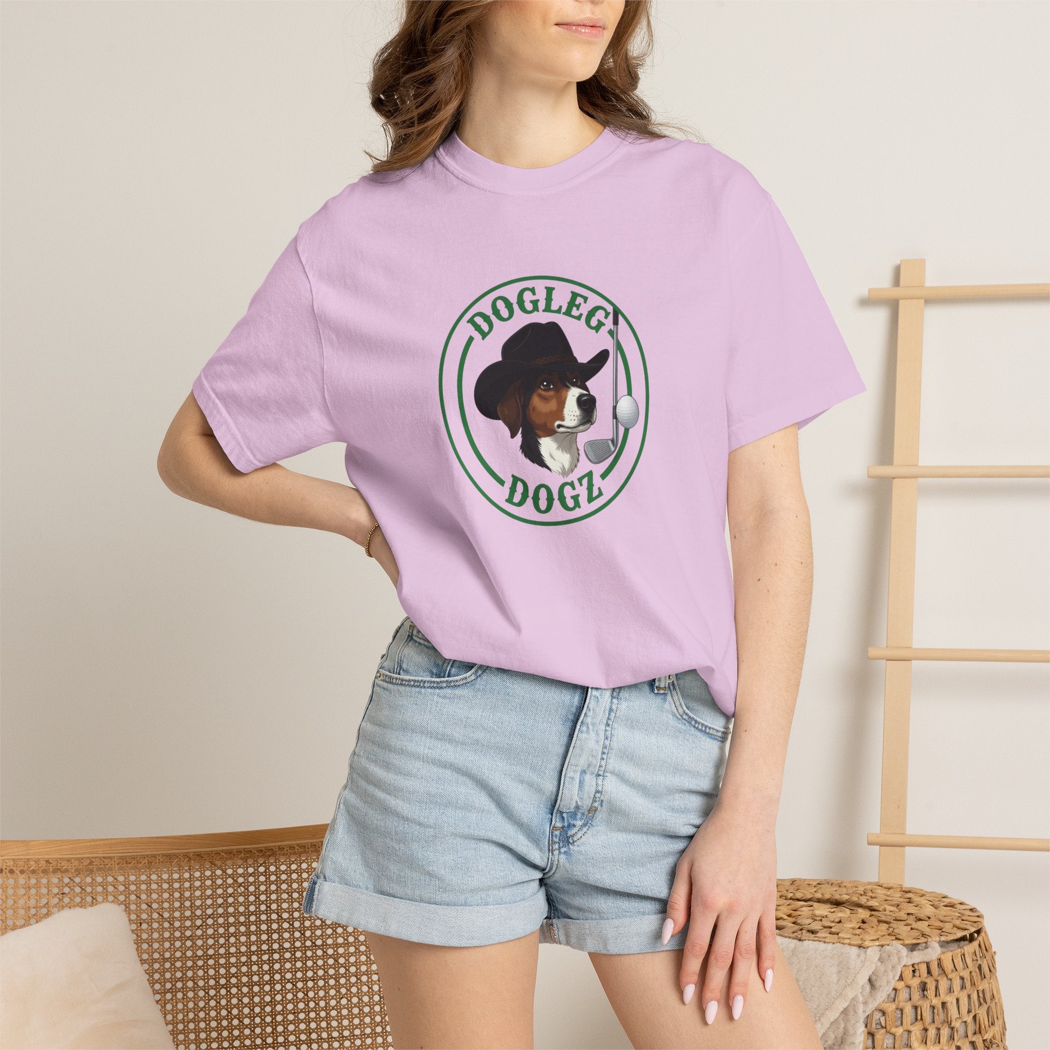 DOGLEG DOGZ Unisex Garment-Dyed T-shirt