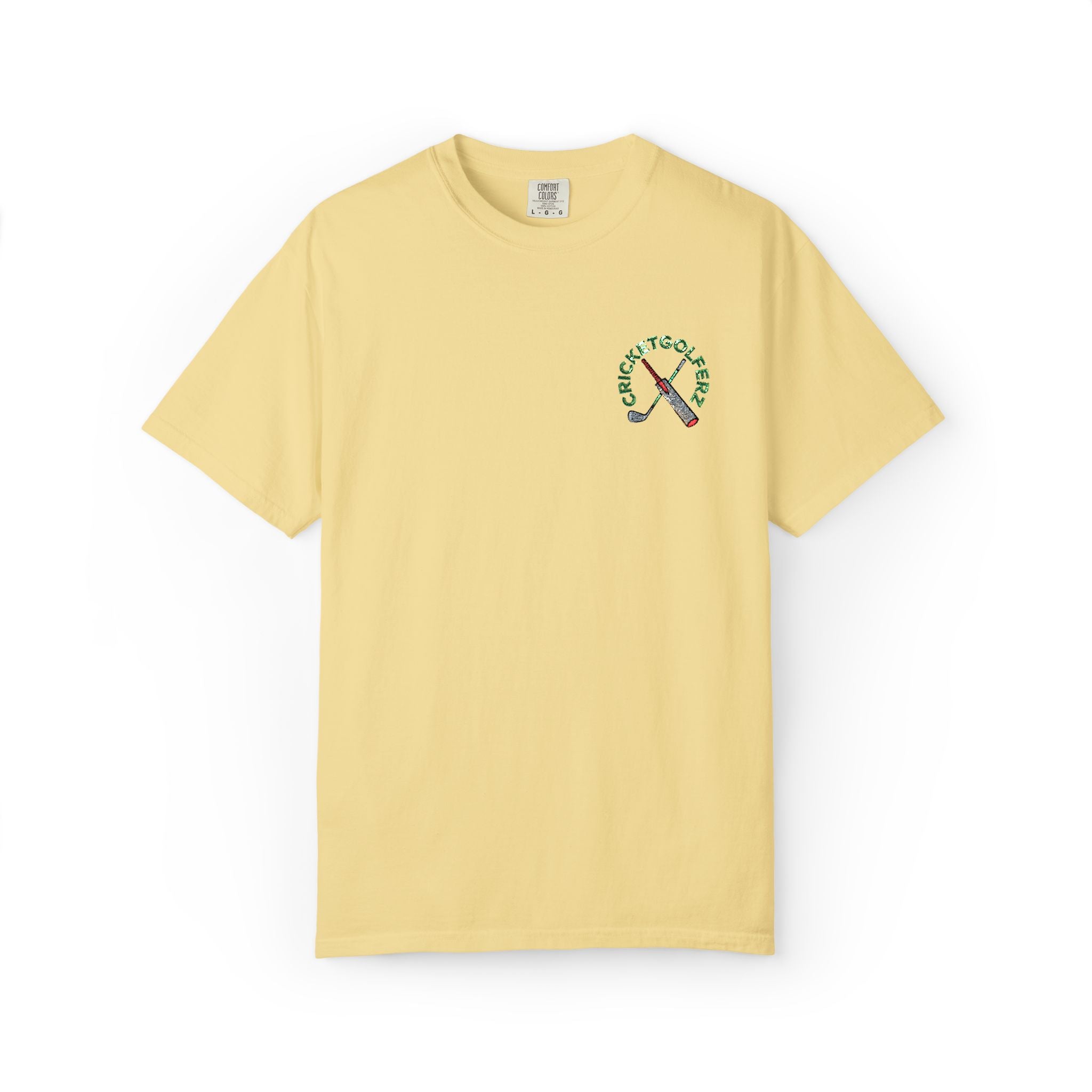 Embroidery Unisex Garment-Dyed T-shirt