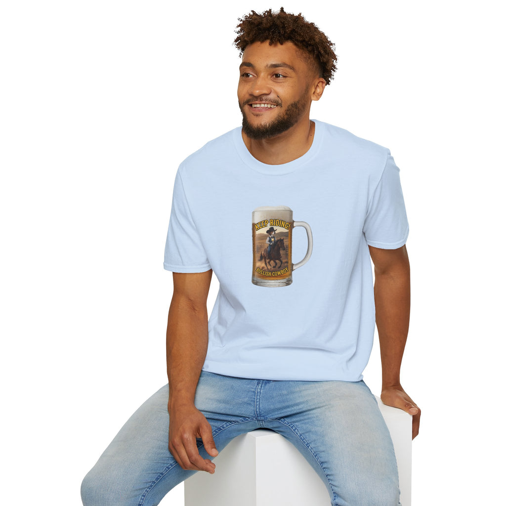 Keep Riding Beer - Unisex Softstyle T-Shirt