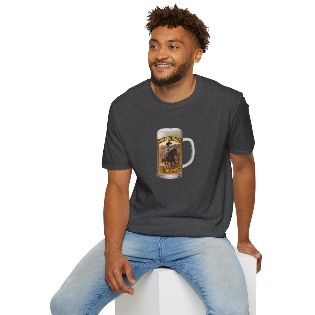 Keep Riding Beer - Unisex Softstyle T-Shirt