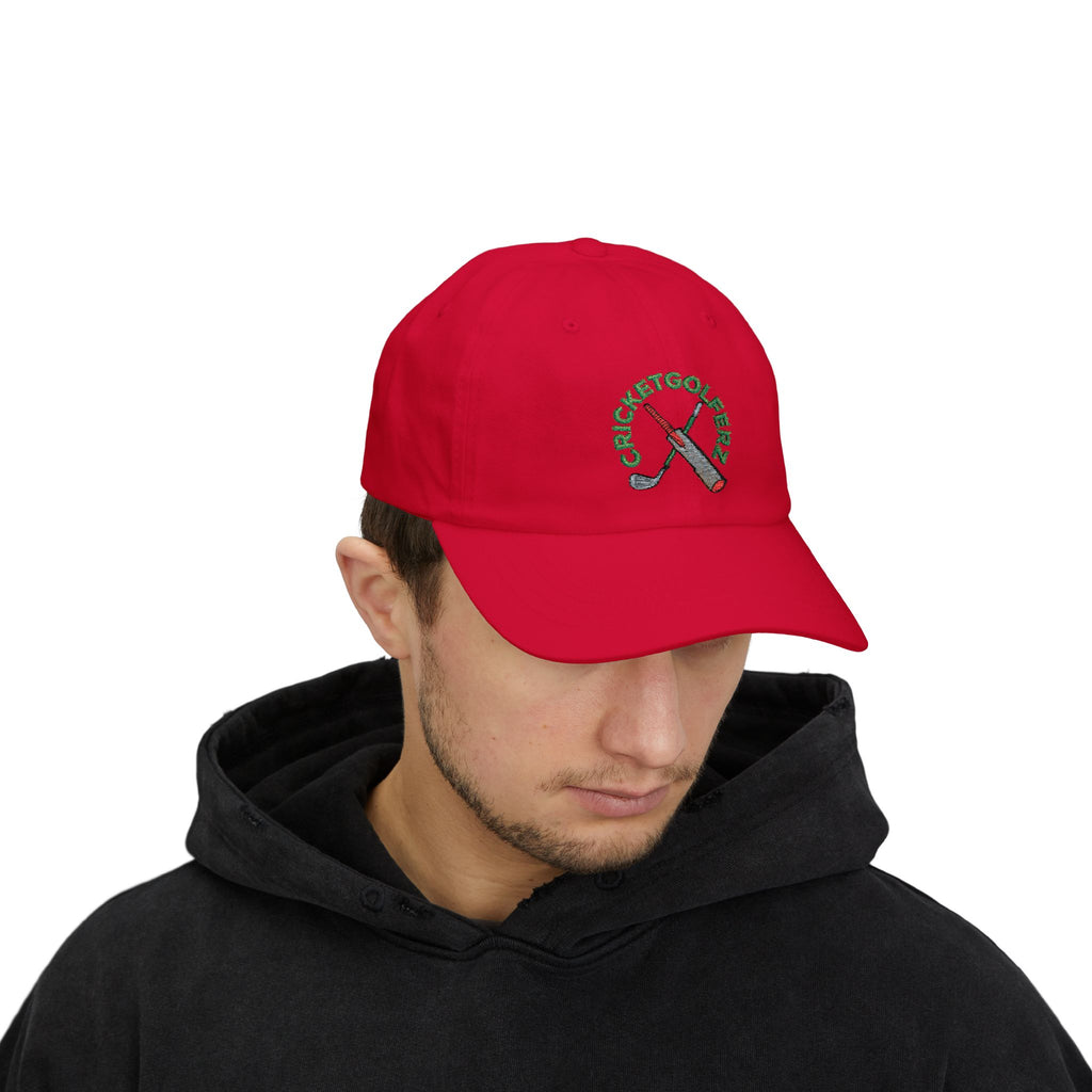 CricketGolfers Embroidery Classic Dad Cap