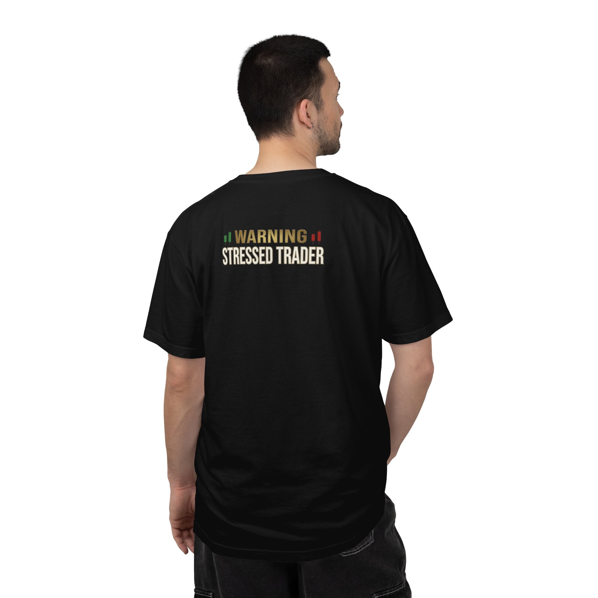 Be Quiet- Stressed Trader- Unisex Garment-Dyed T-shirt