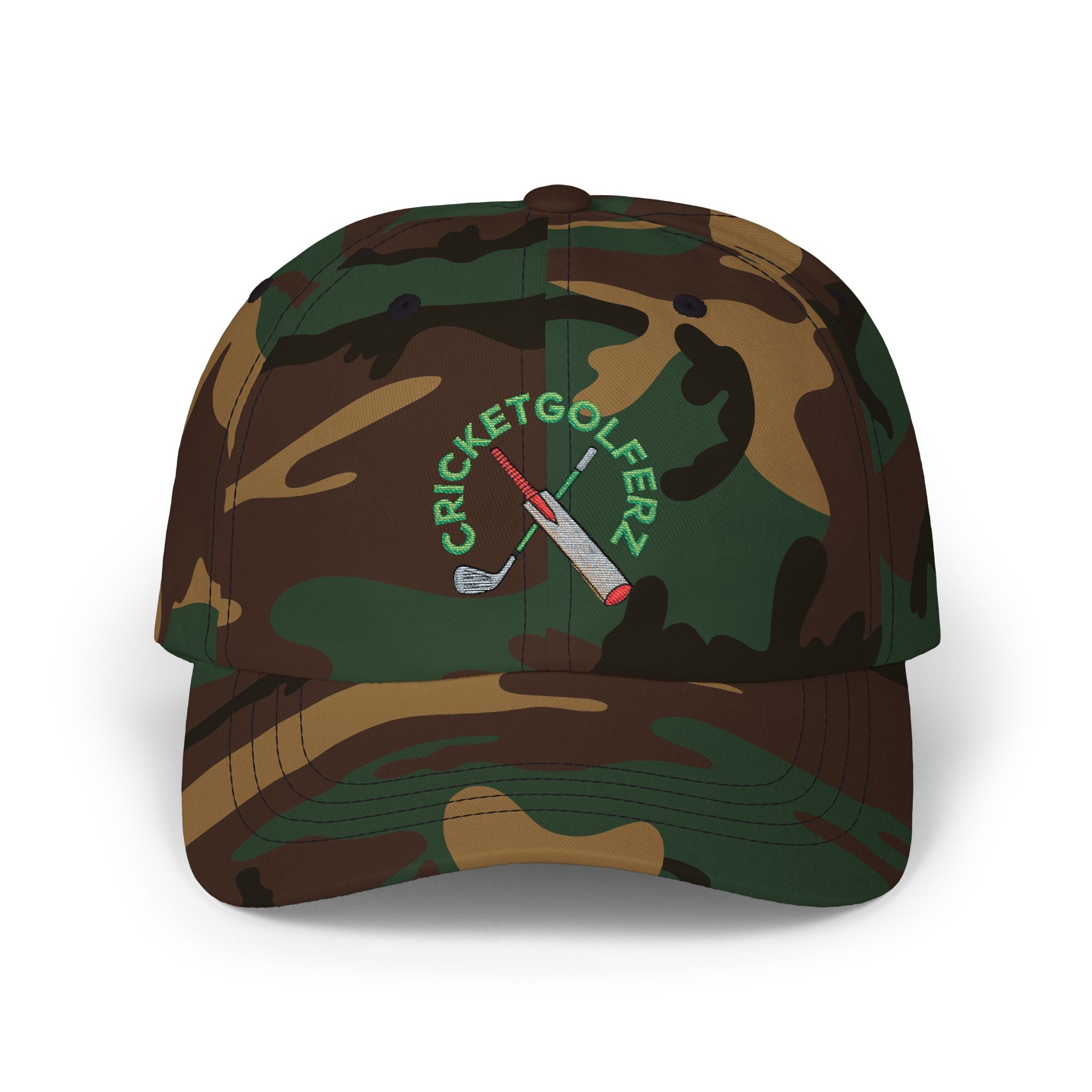 CricketGolfers Embroidery Classic Dad Cap