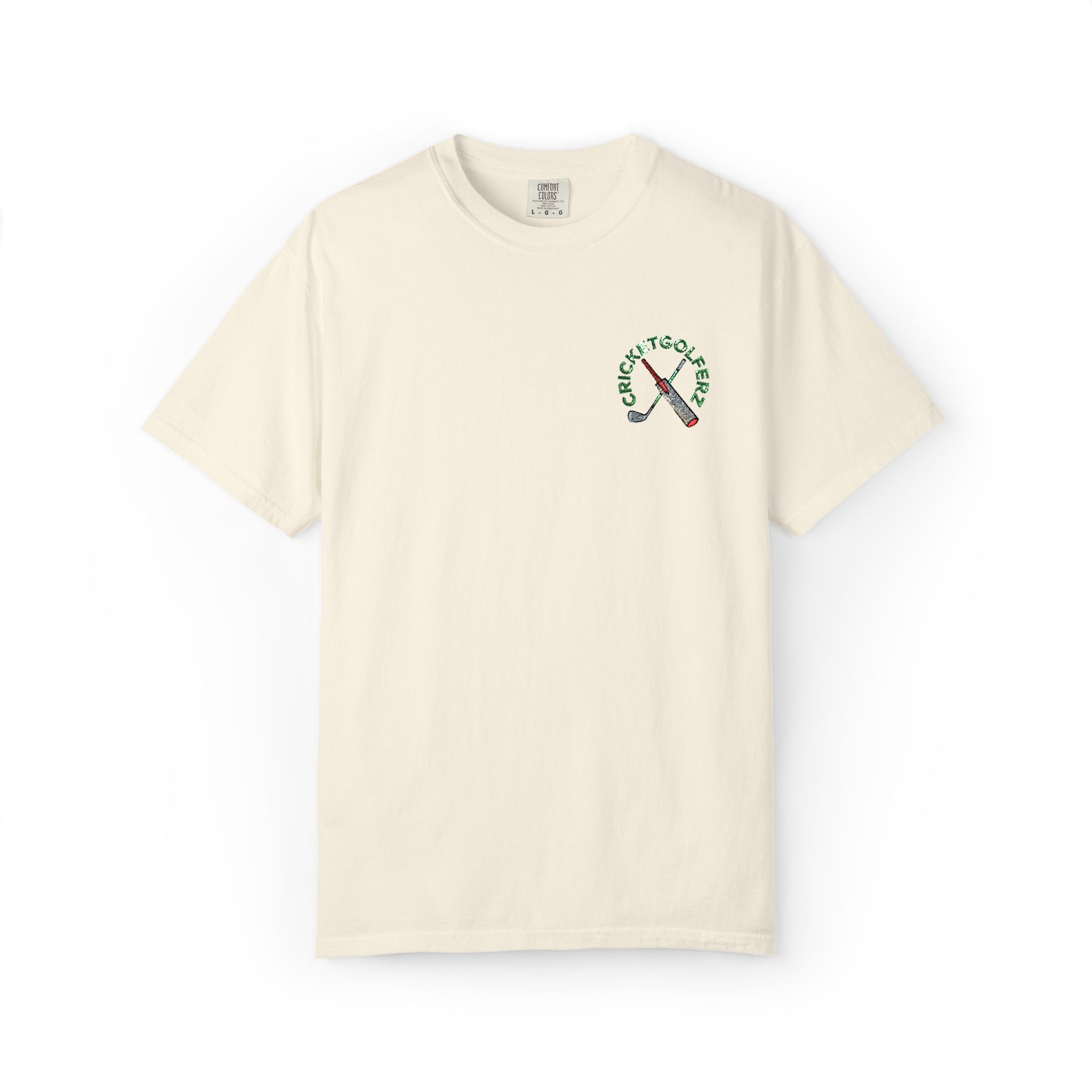 Embroidery Unisex Garment-Dyed T-shirt