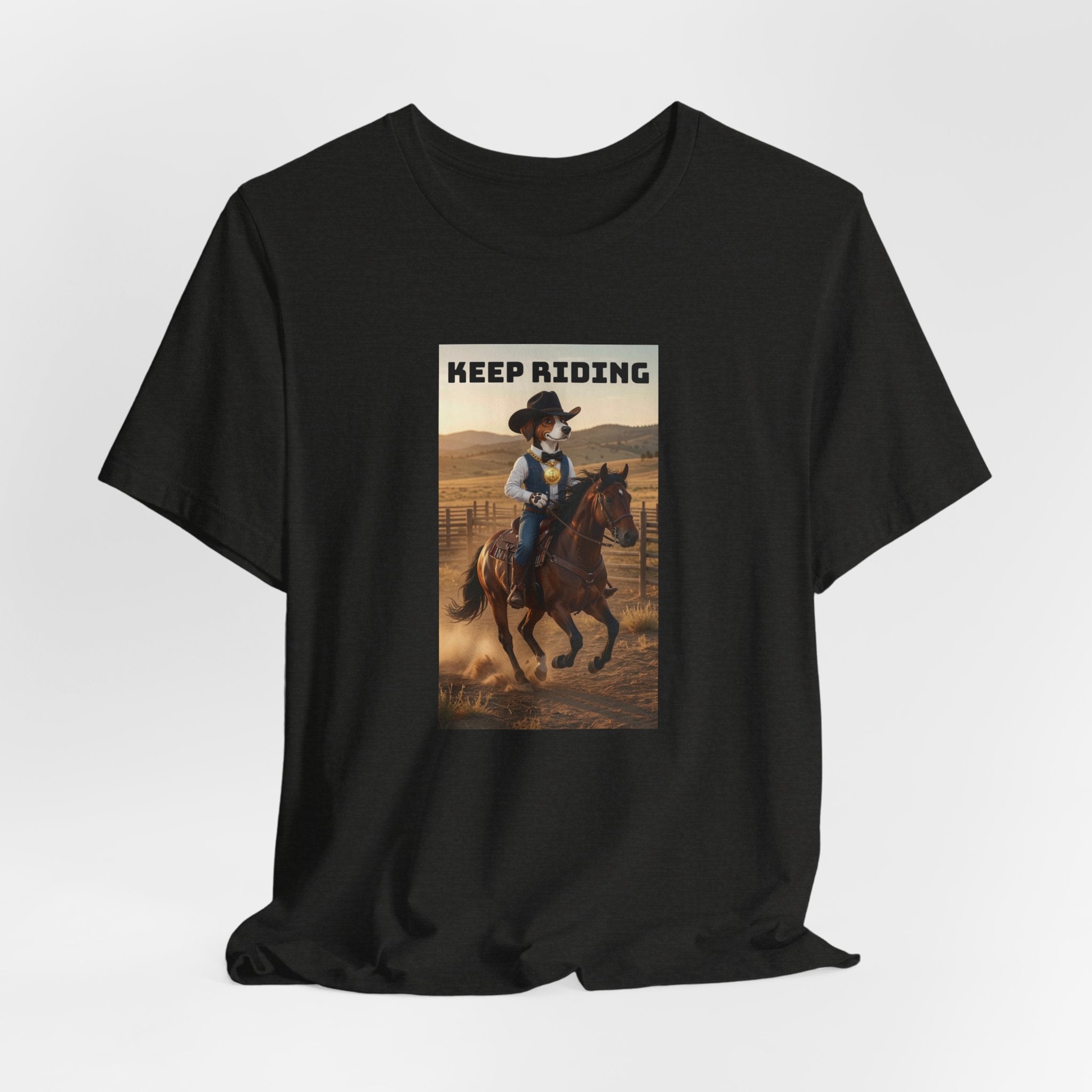 Keep Riding-Unisex Jersey Short Sleeve Tee