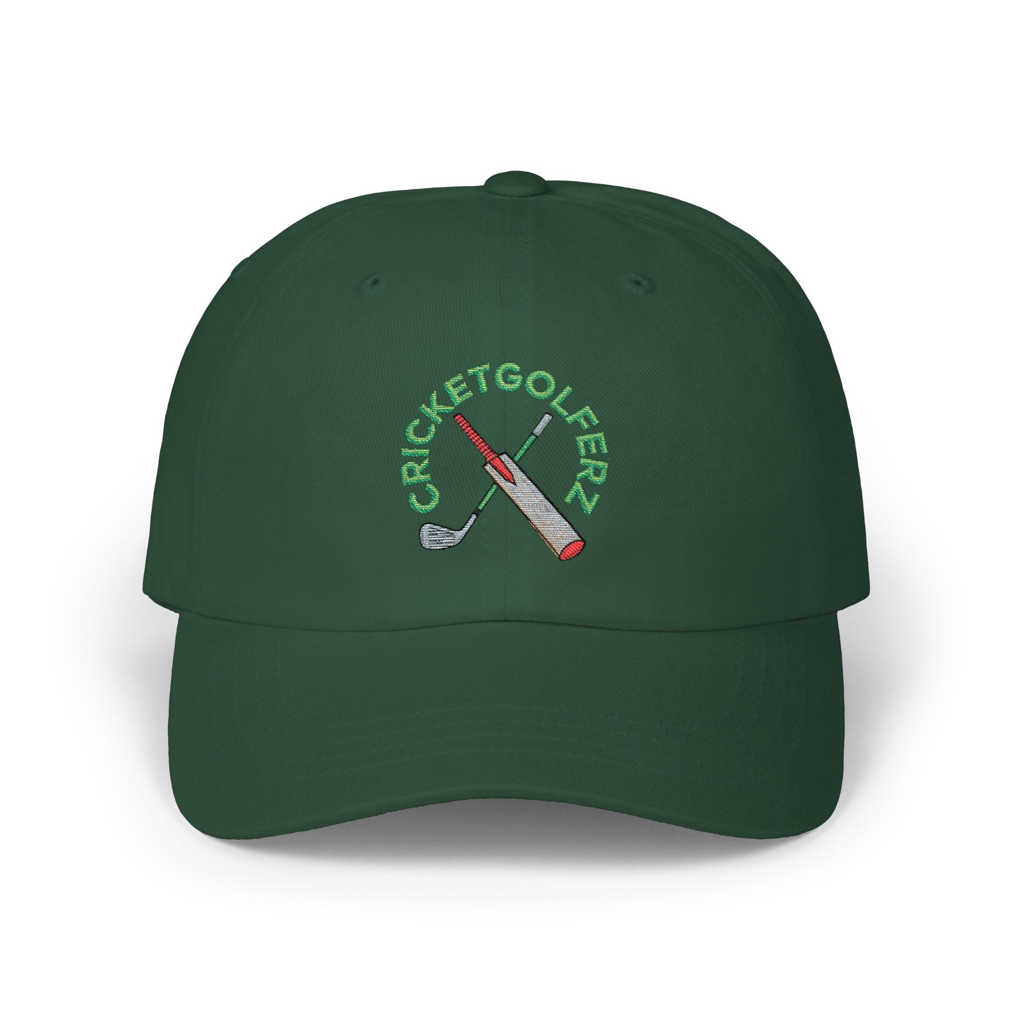 CricketGolfers Embroidery Classic Dad Cap