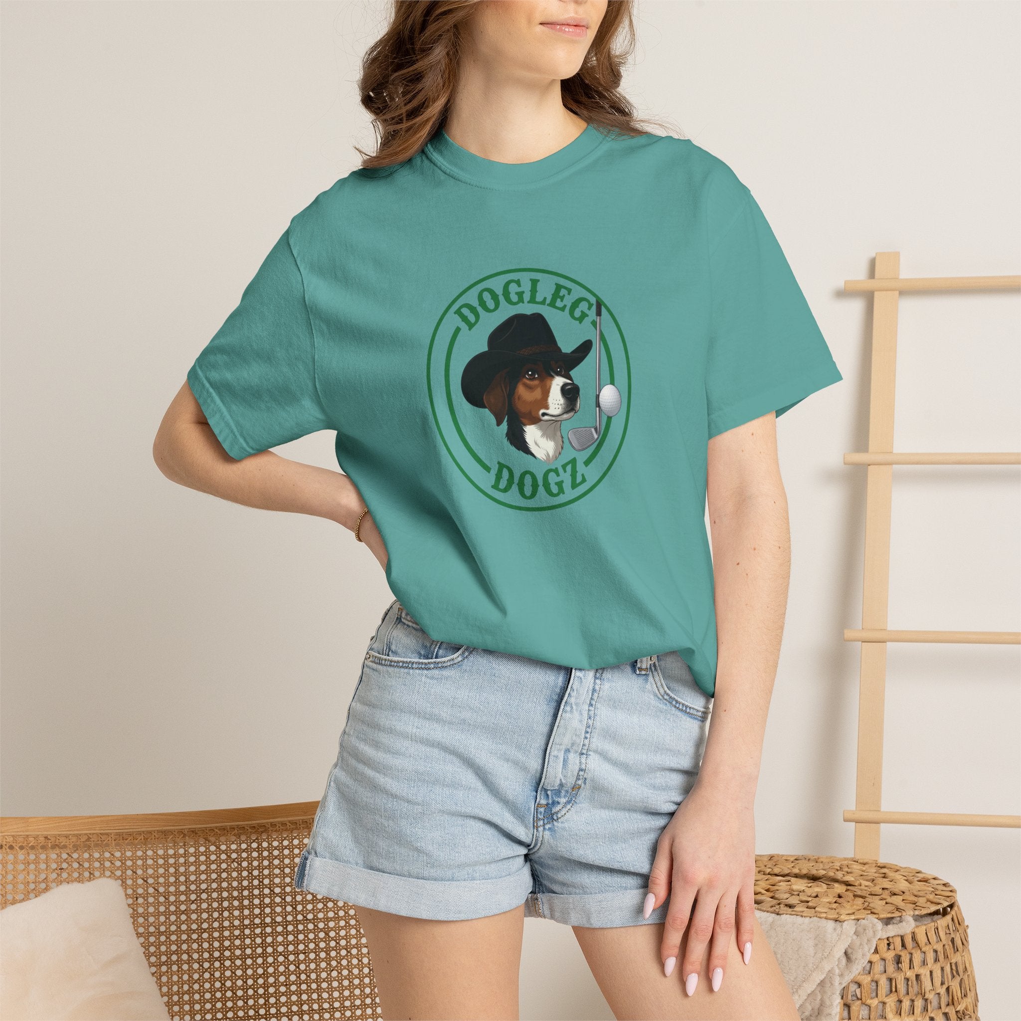 DOGLEG DOGZ Unisex Garment-Dyed T-shirt
