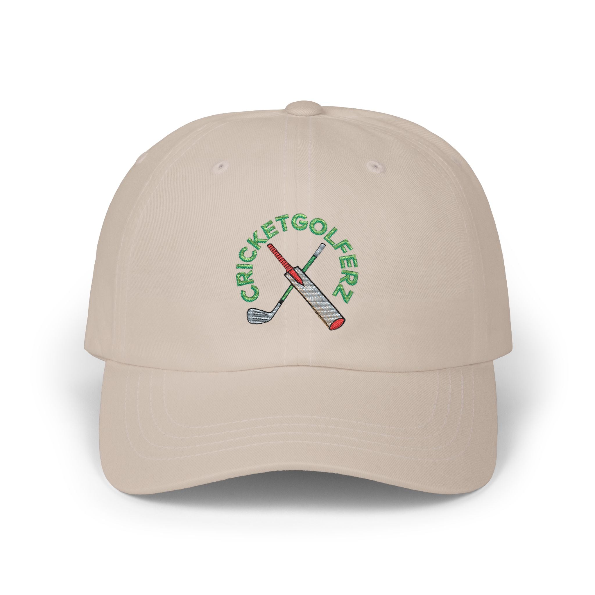 CricketGolfers Embroidery Classic Dad Cap