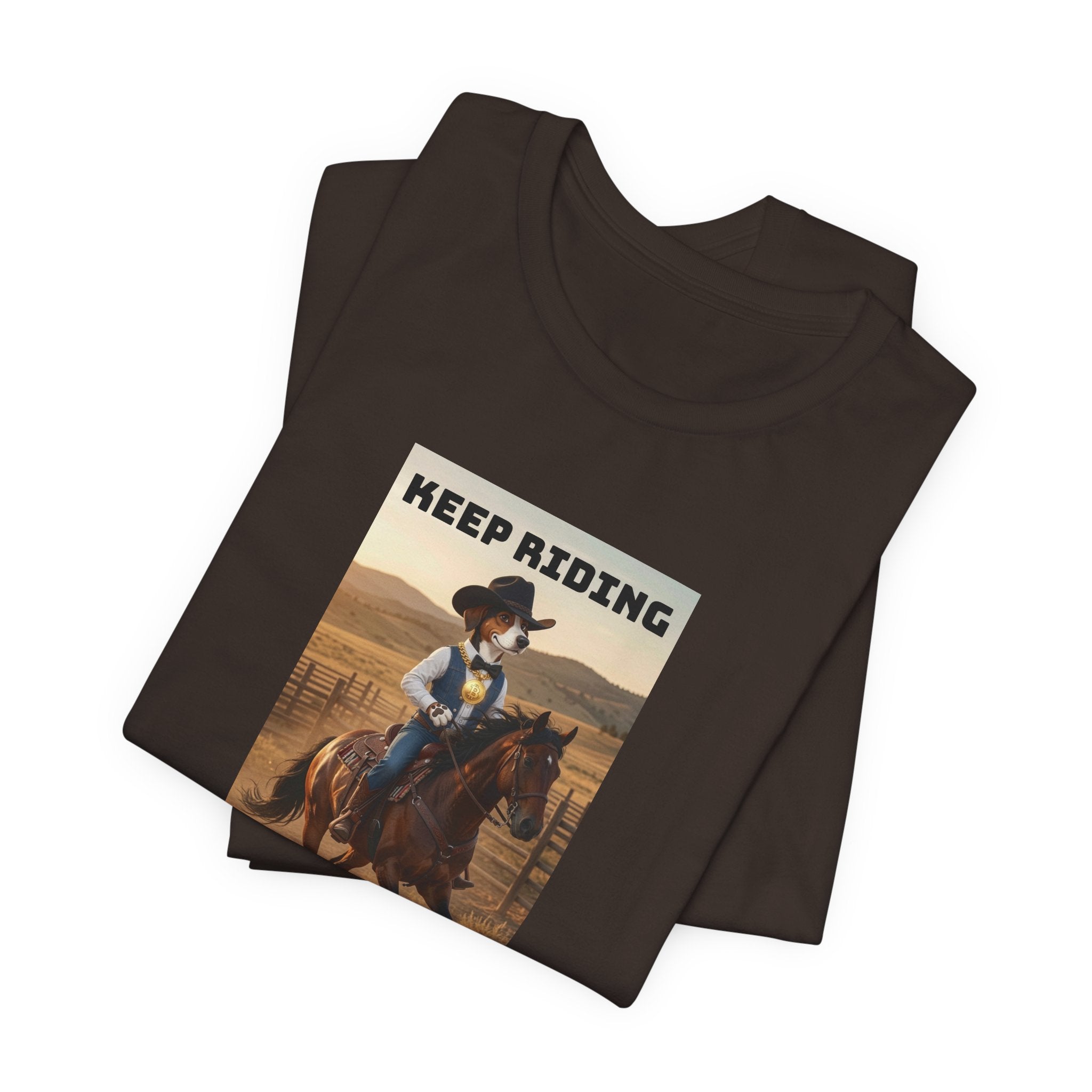 Keep Riding-Unisex Jersey Short Sleeve Tee