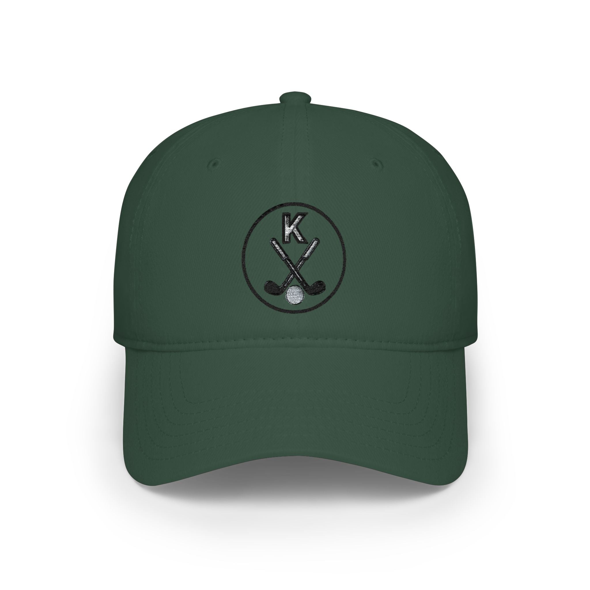 Embroidered Low Profile Baseball Cap - Golf