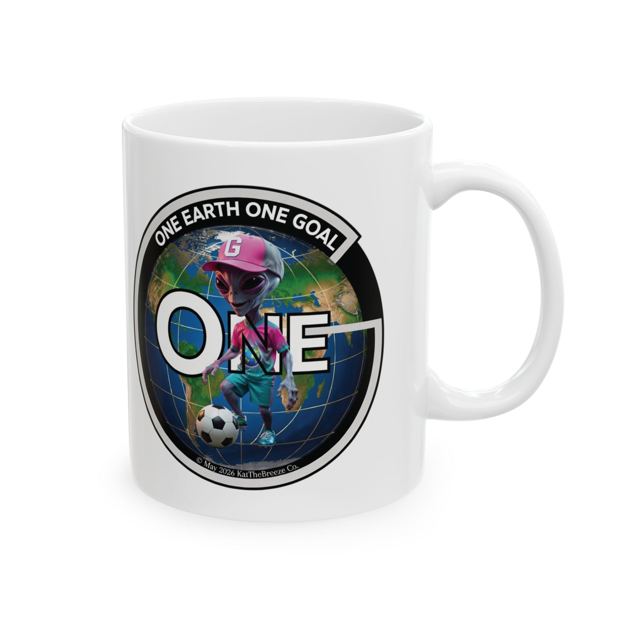 G - Ceramic Mug, (11oz, 15oz)