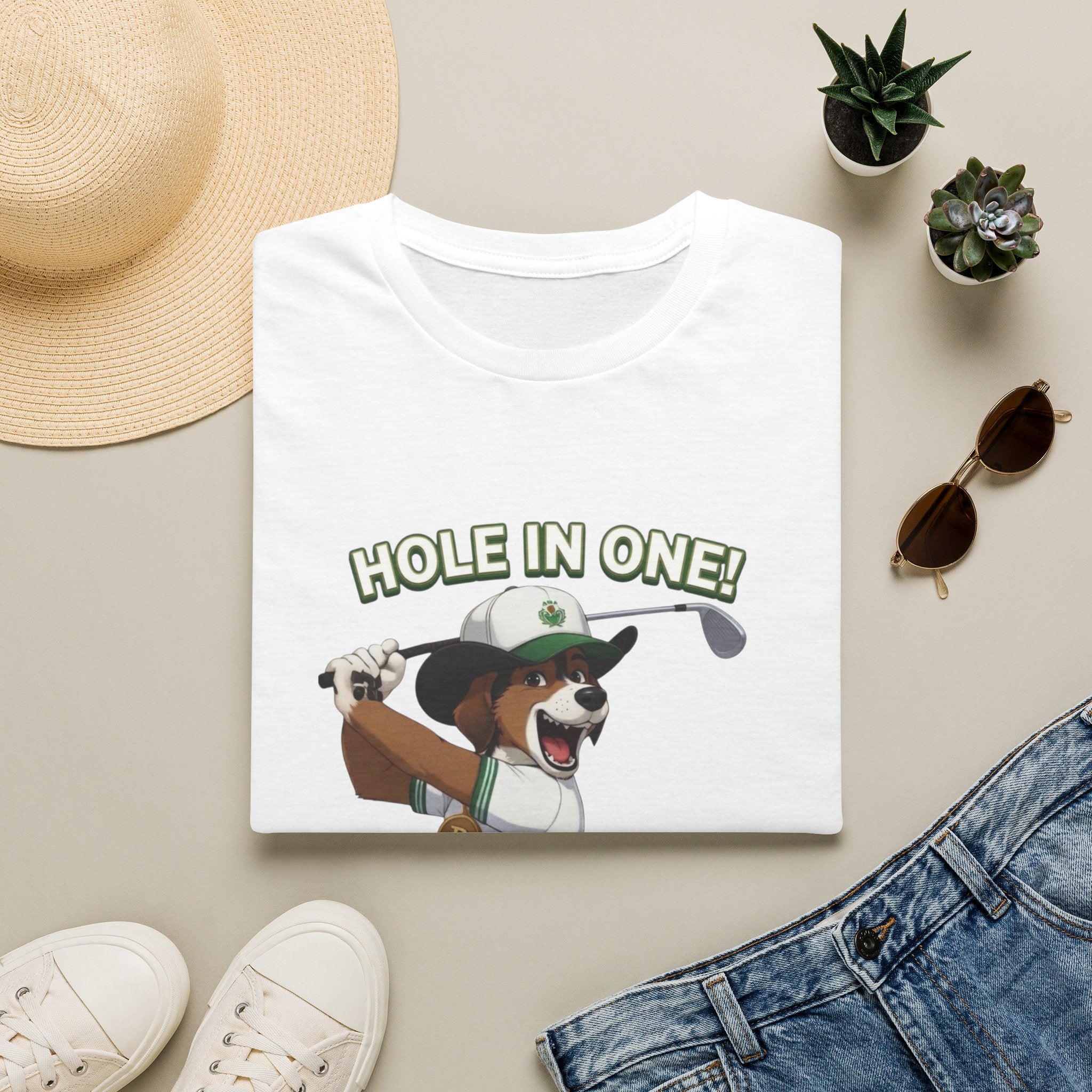 Golf-Hole In One - Unisex Softstyle T-Shirt