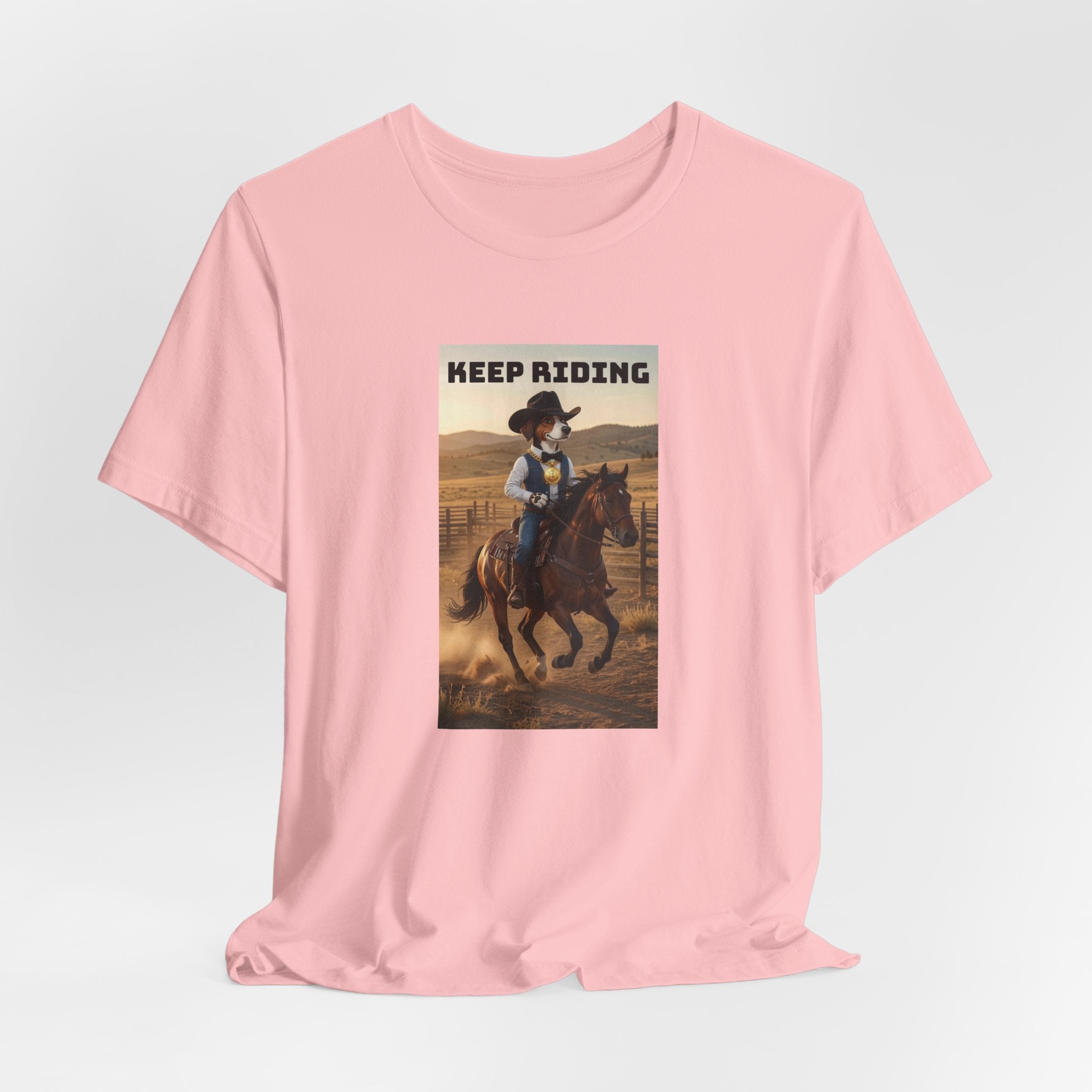 Keep Riding-Unisex Jersey Short Sleeve Tee