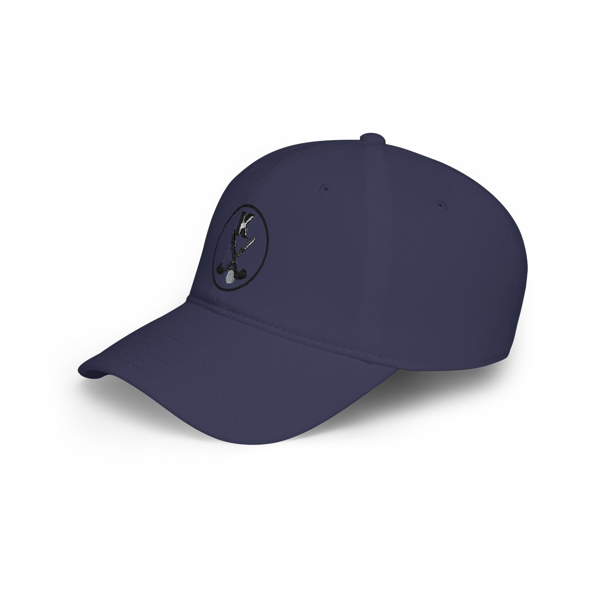 Embroidered Low Profile Baseball Cap - Golf