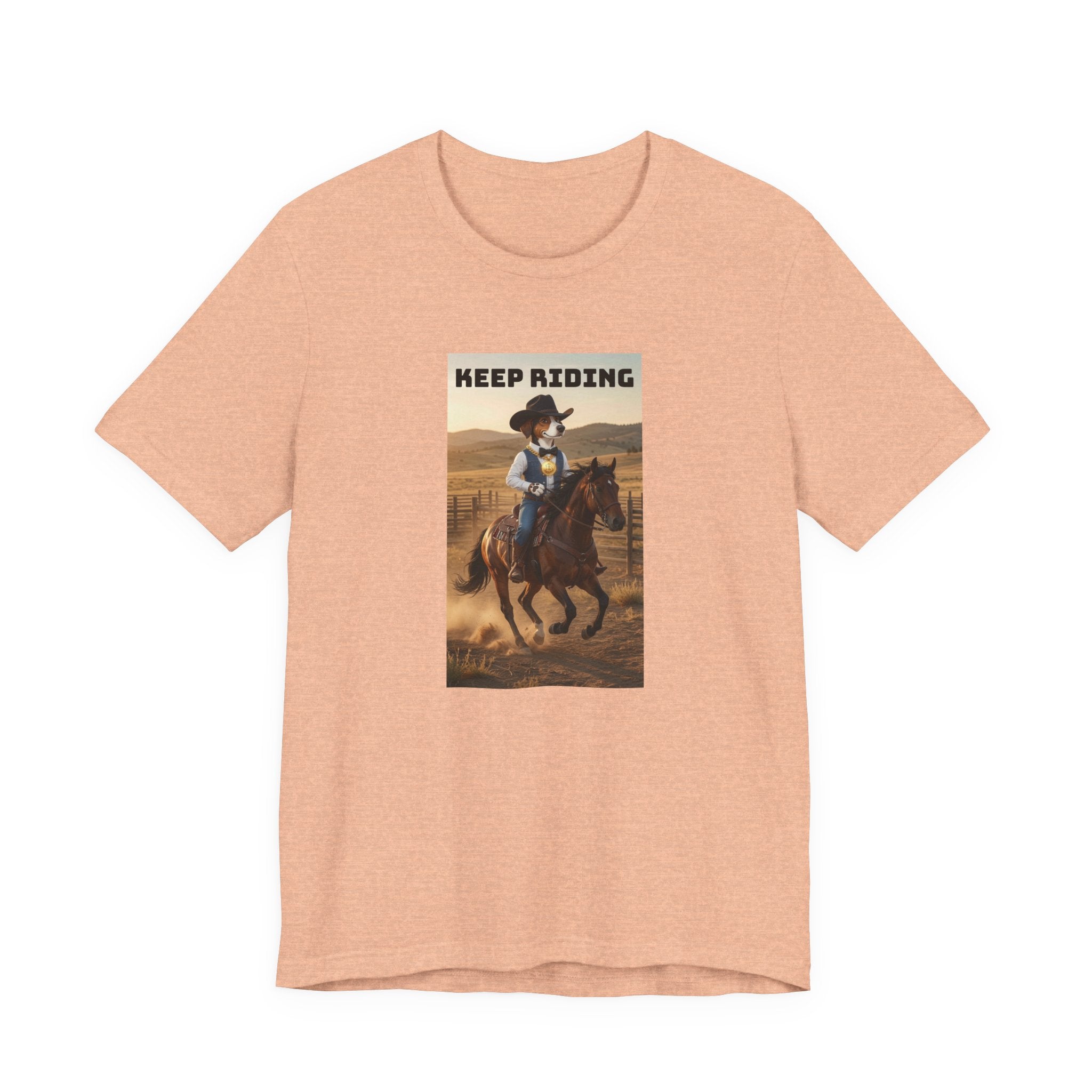 Keep Riding-Unisex Jersey Short Sleeve Tee
