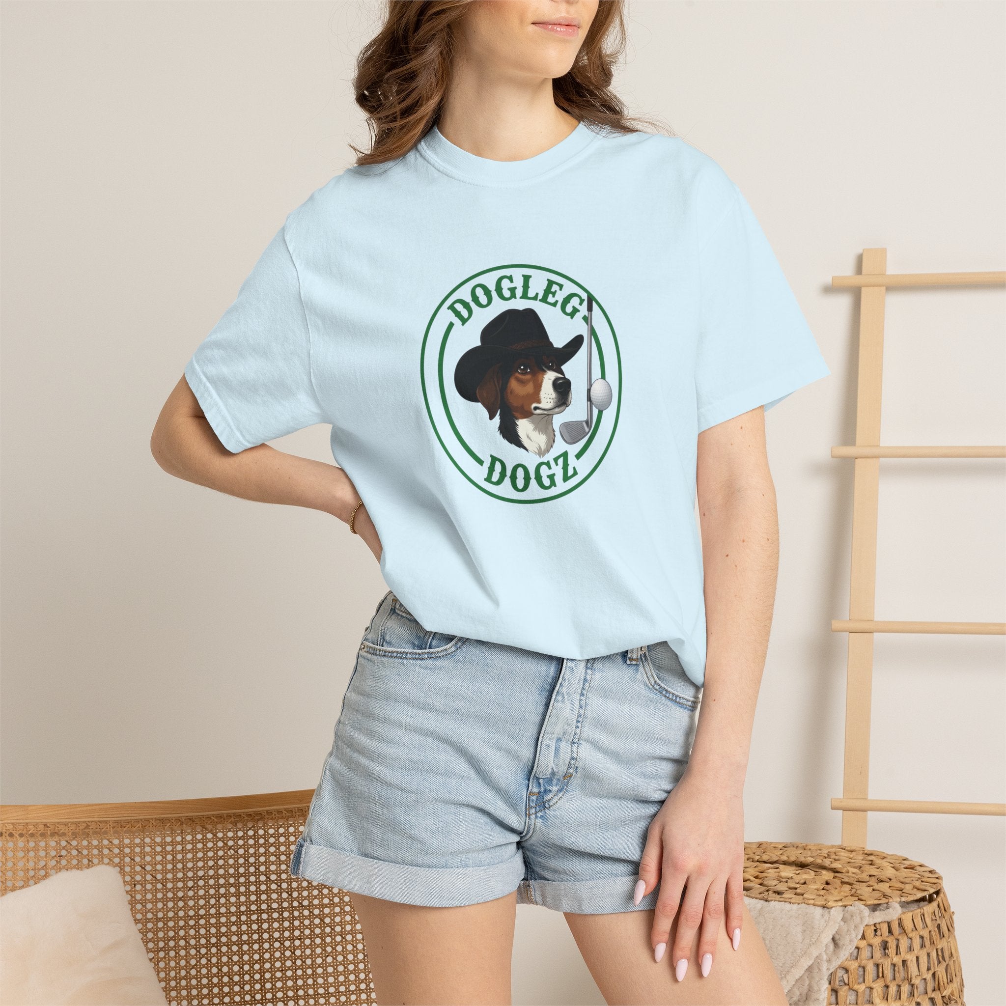 DOGLEG DOGZ Unisex Garment-Dyed T-shirt