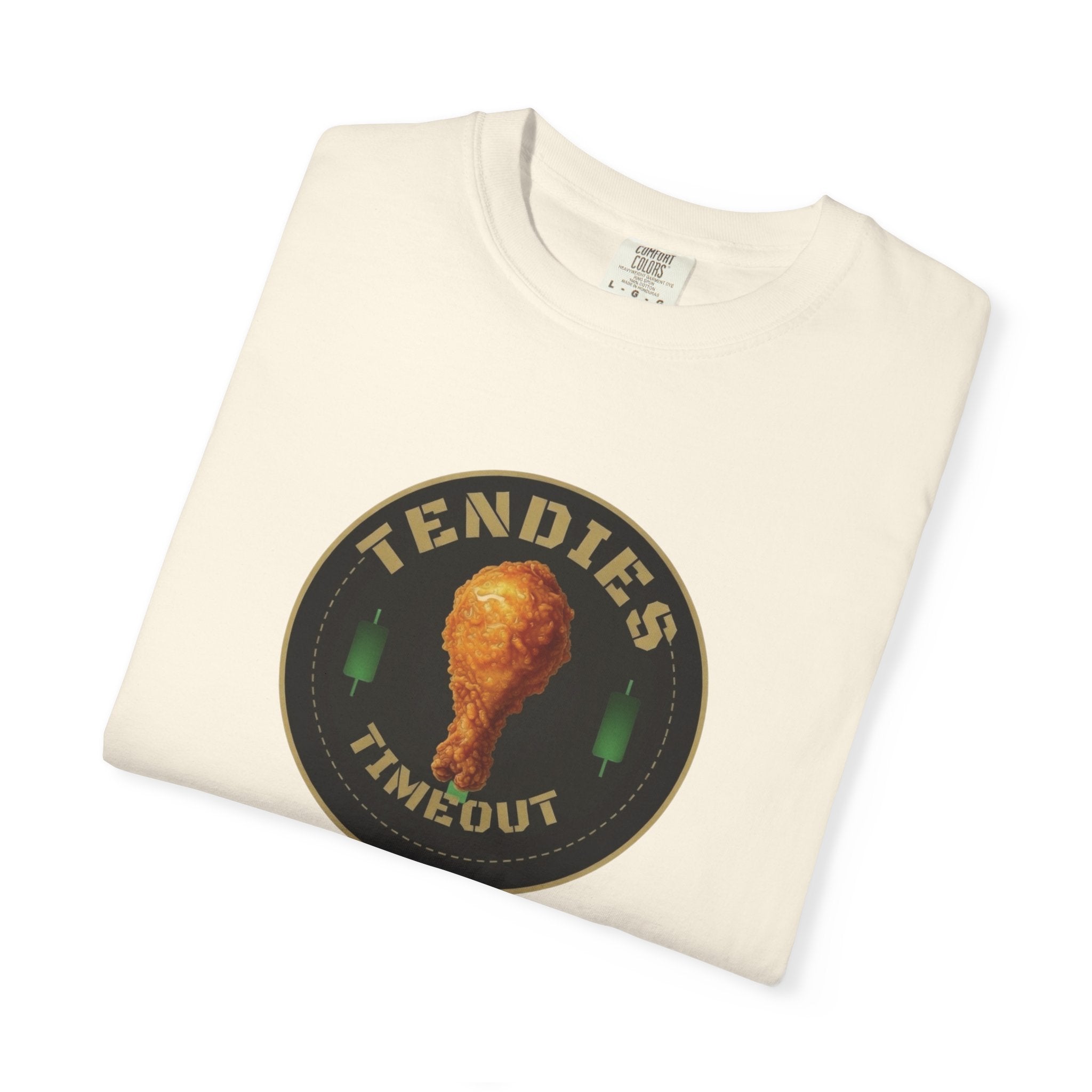 Bullish Tendies Timeout Unisex Garment-Dyed T-shirt