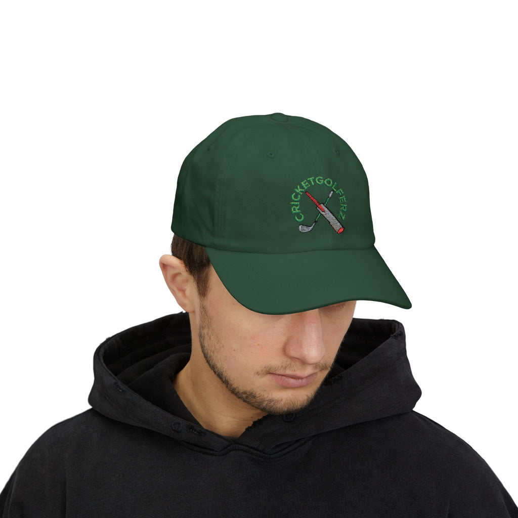 CricketGolfers Embroidery Classic Dad Cap