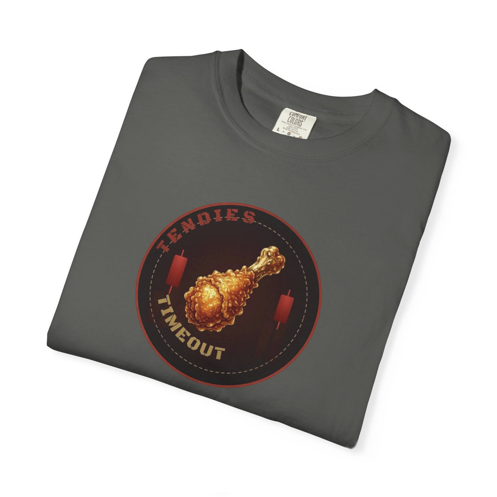 Bearish Tendies Timeout - Unisex Garment-Dyed T-shirt