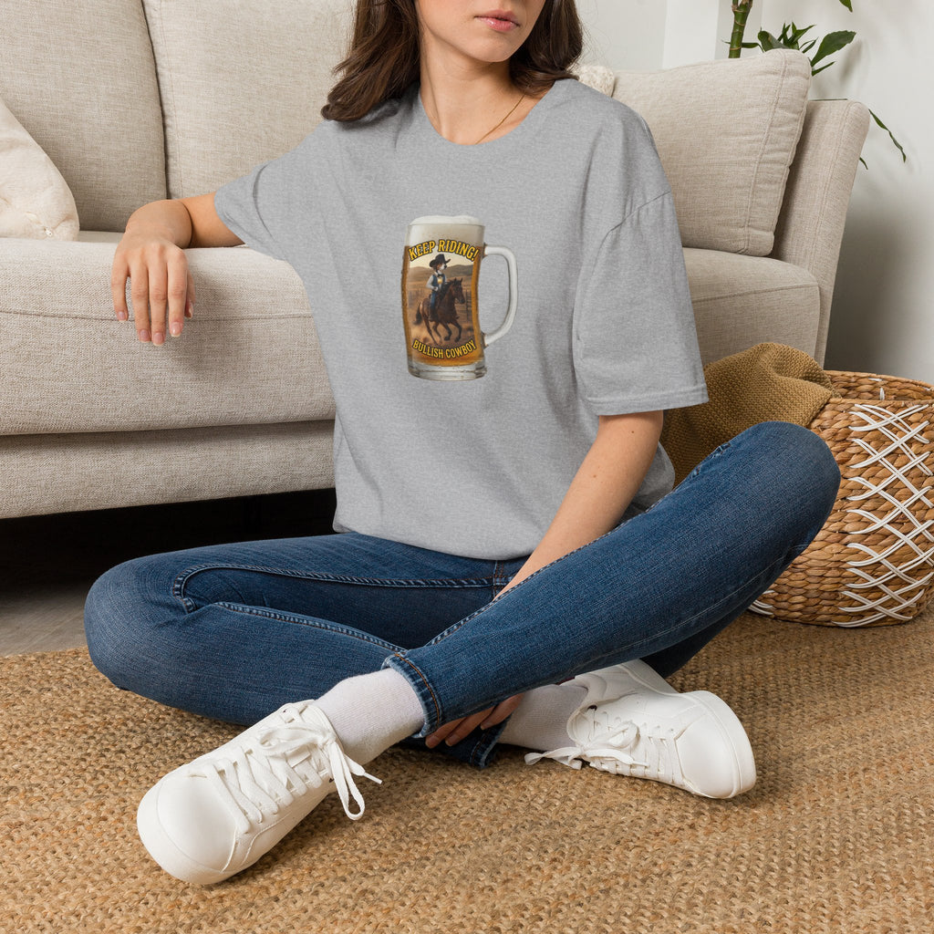 Keep Riding Beer - Unisex Softstyle T-Shirt