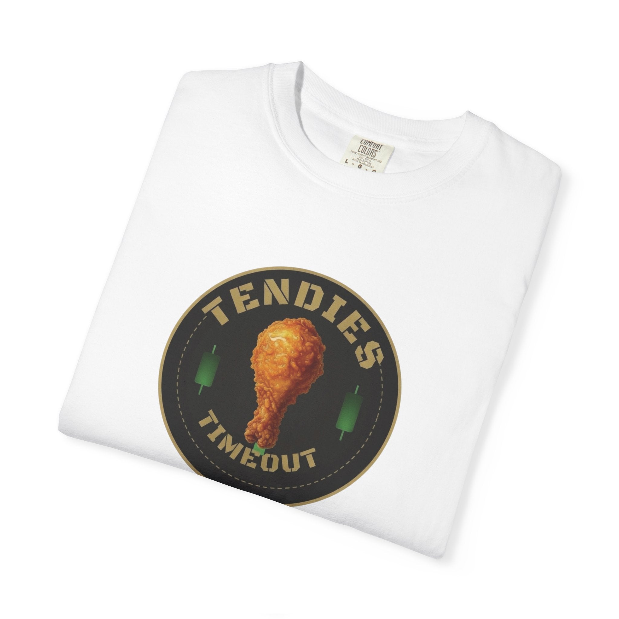 Bullish Tendies Timeout Unisex Garment-Dyed T-shirt