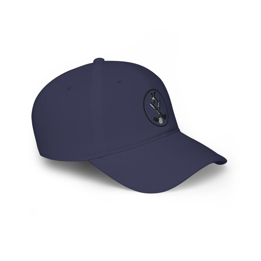Embroidered Low Profile Baseball Cap - Golf