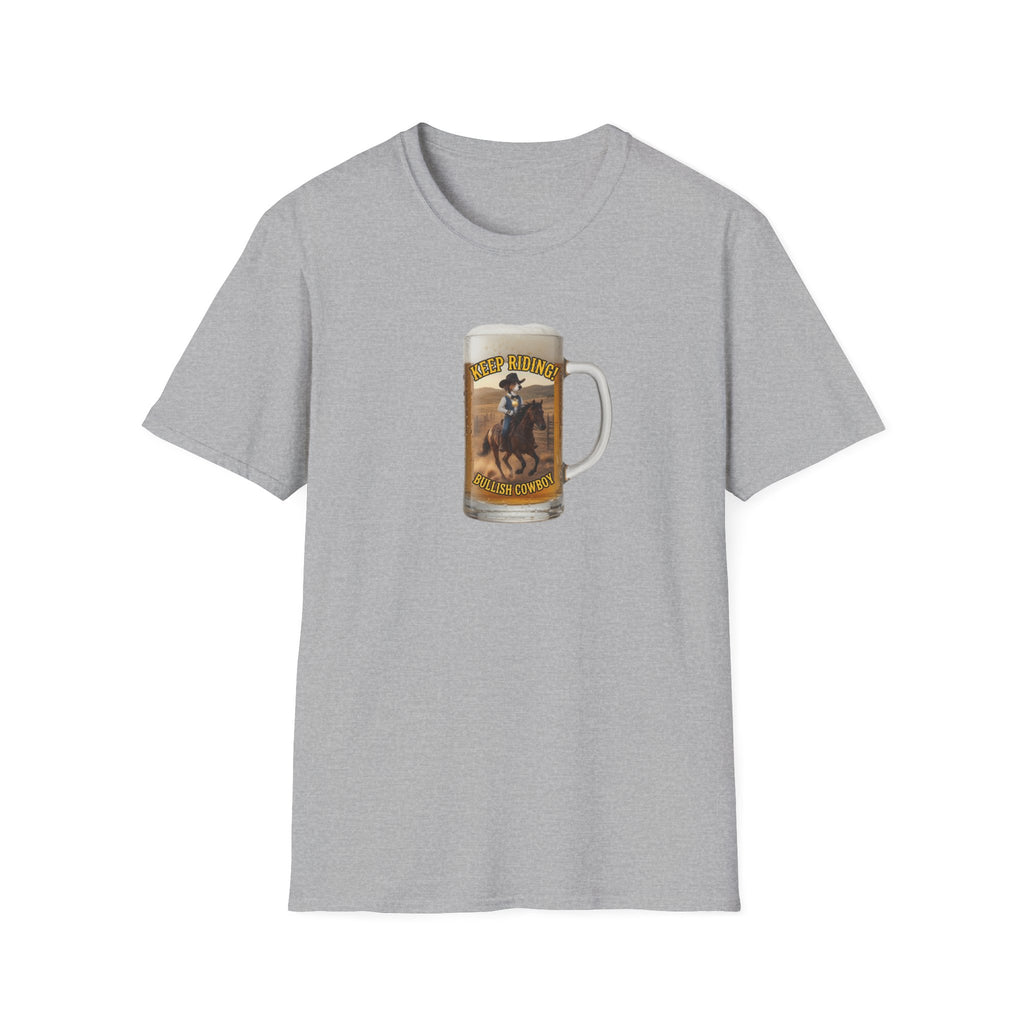 Keep Riding Beer - Unisex Softstyle T-Shirt