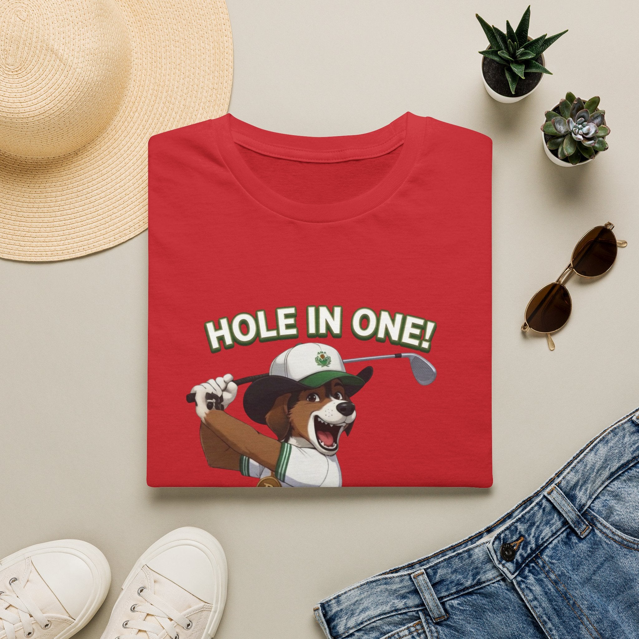 Golf-Hole In One - Unisex Softstyle T-Shirt