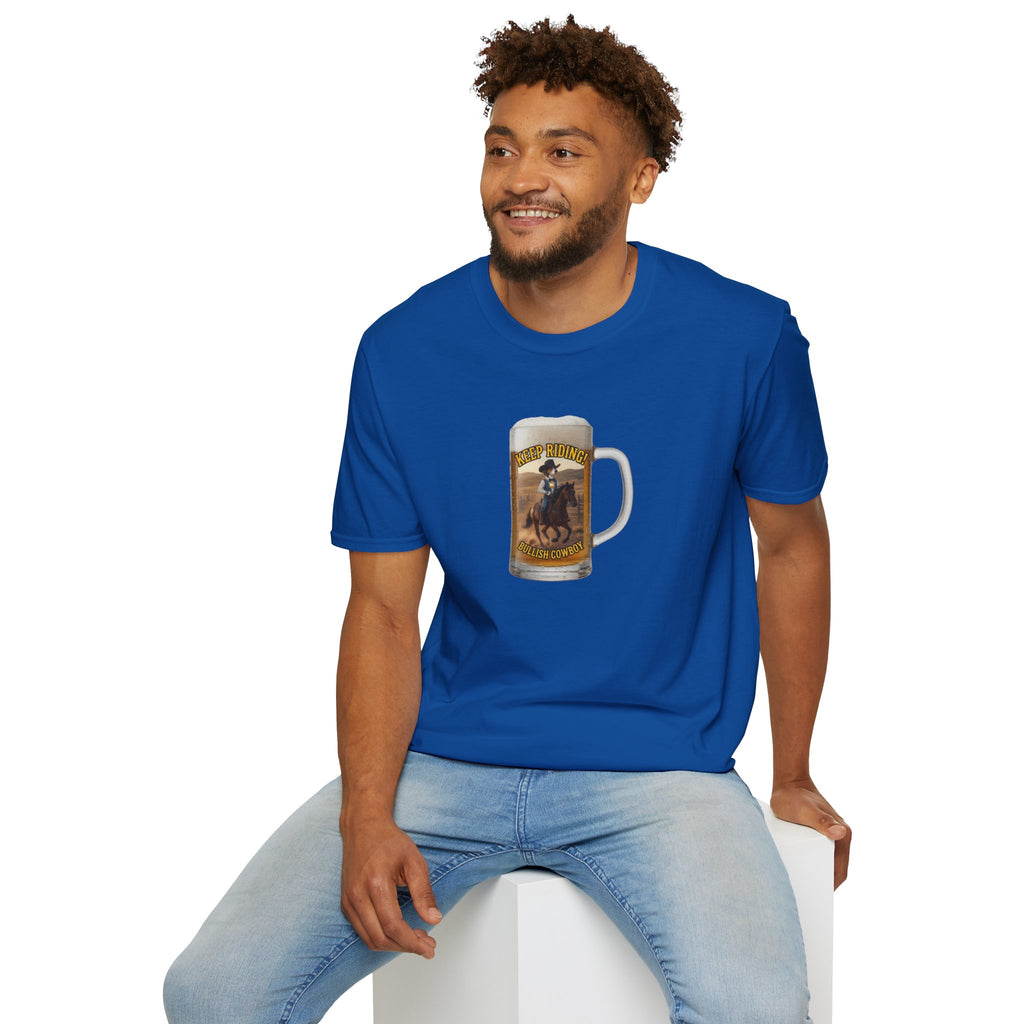 Keep Riding Beer - Unisex Softstyle T-Shirt