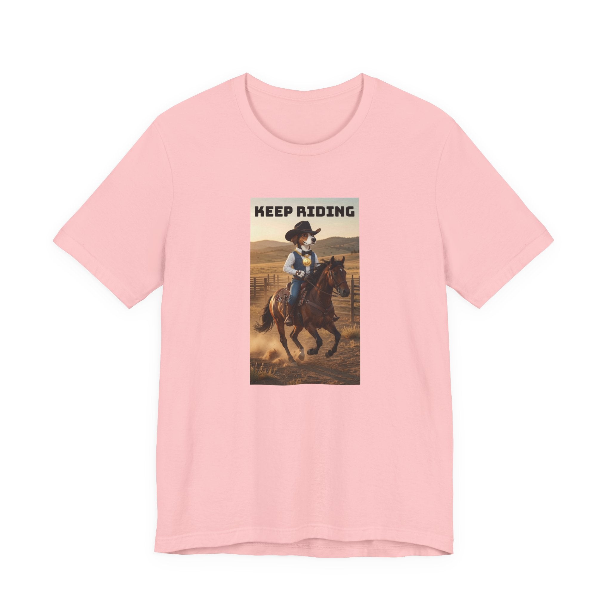 Keep Riding-Unisex Jersey Short Sleeve Tee