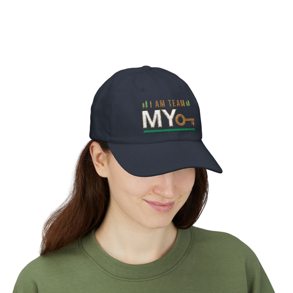 Team Embroidered - Classic Dad Cap