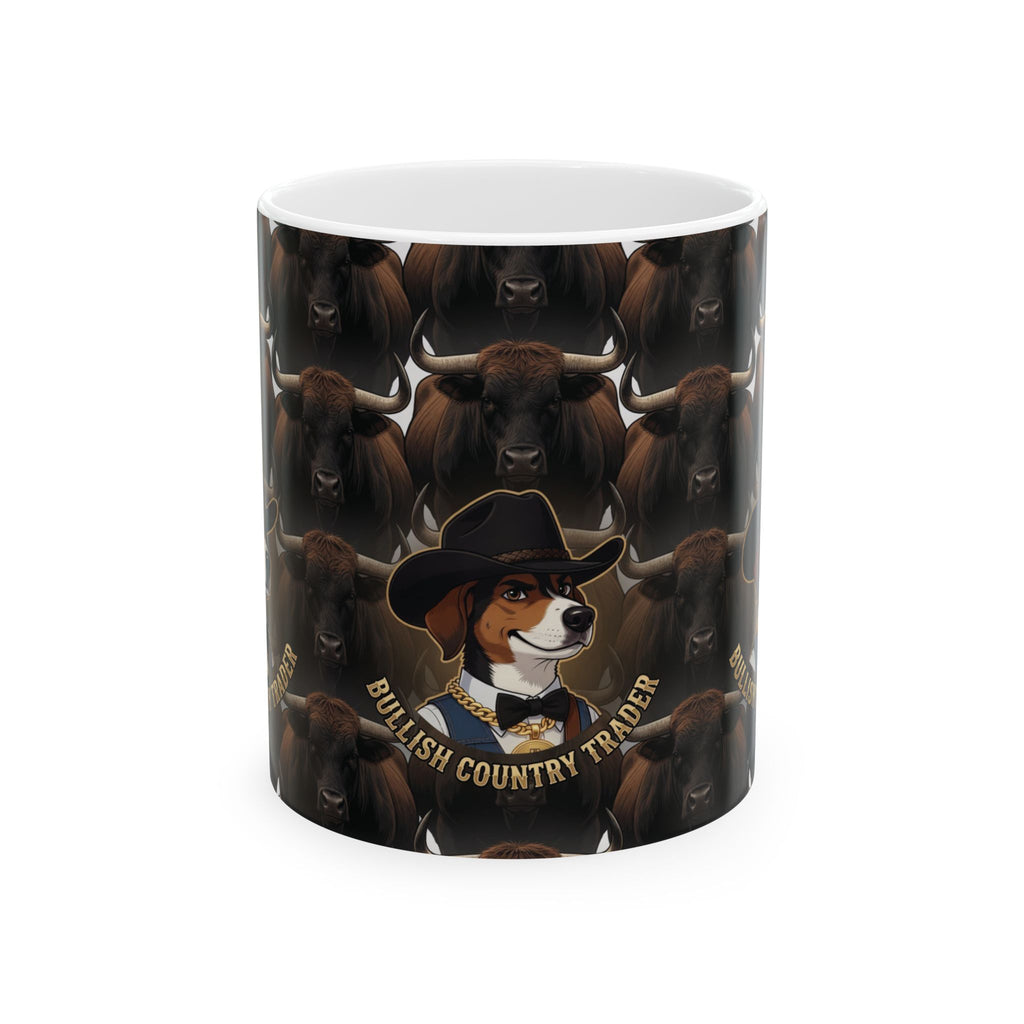 Bullish - Ceramic Mug, (11oz, 15oz)