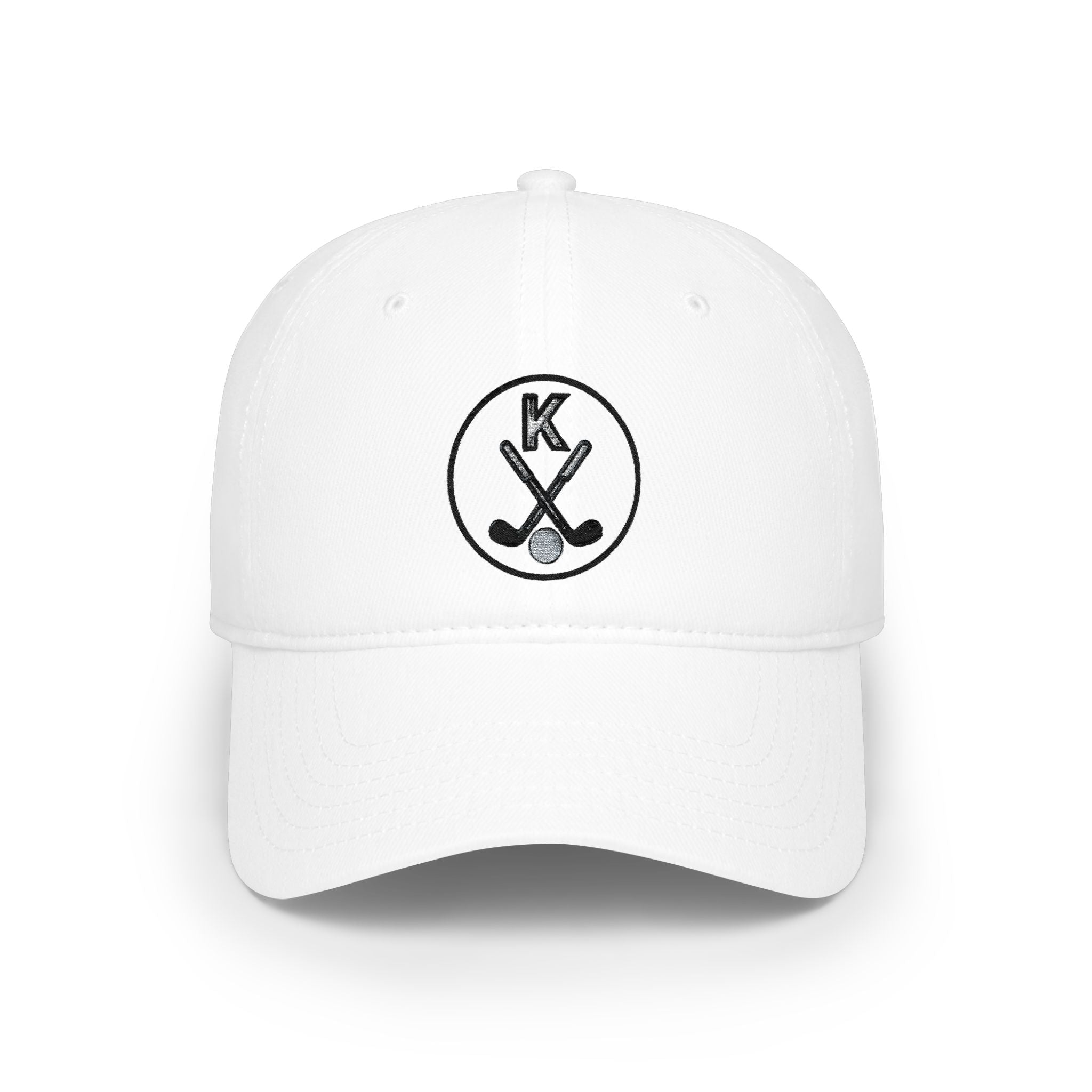 Embroidered Low Profile Baseball Cap - Golf