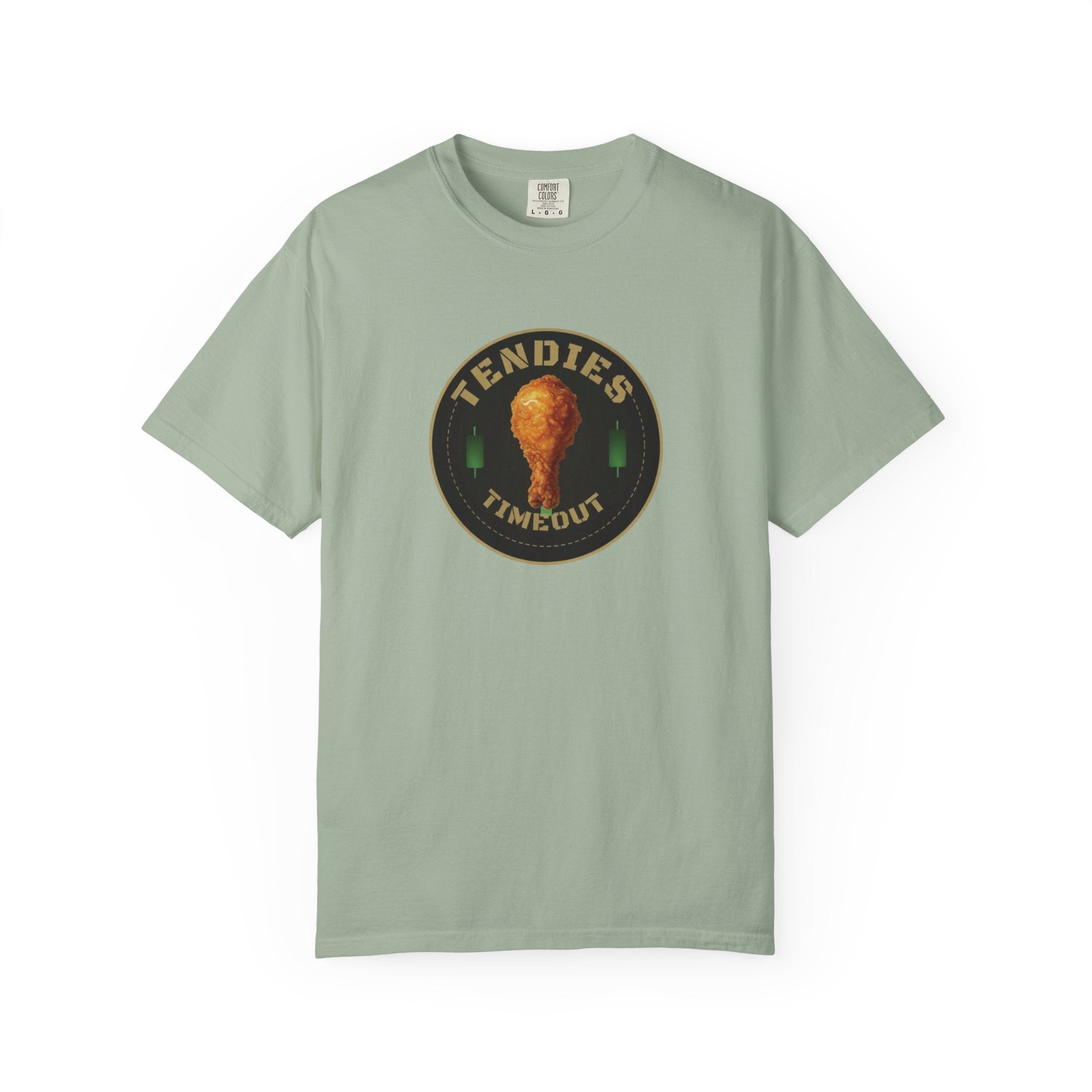 Bullish Tendies Timeout Unisex Garment-Dyed T-shirt