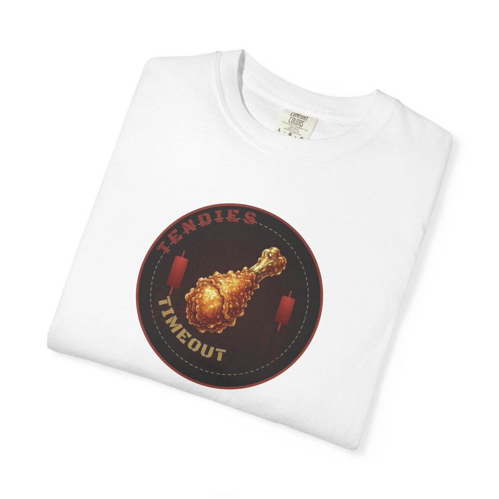 Bearish Tendies Timeout - Unisex Garment-Dyed T-shirt