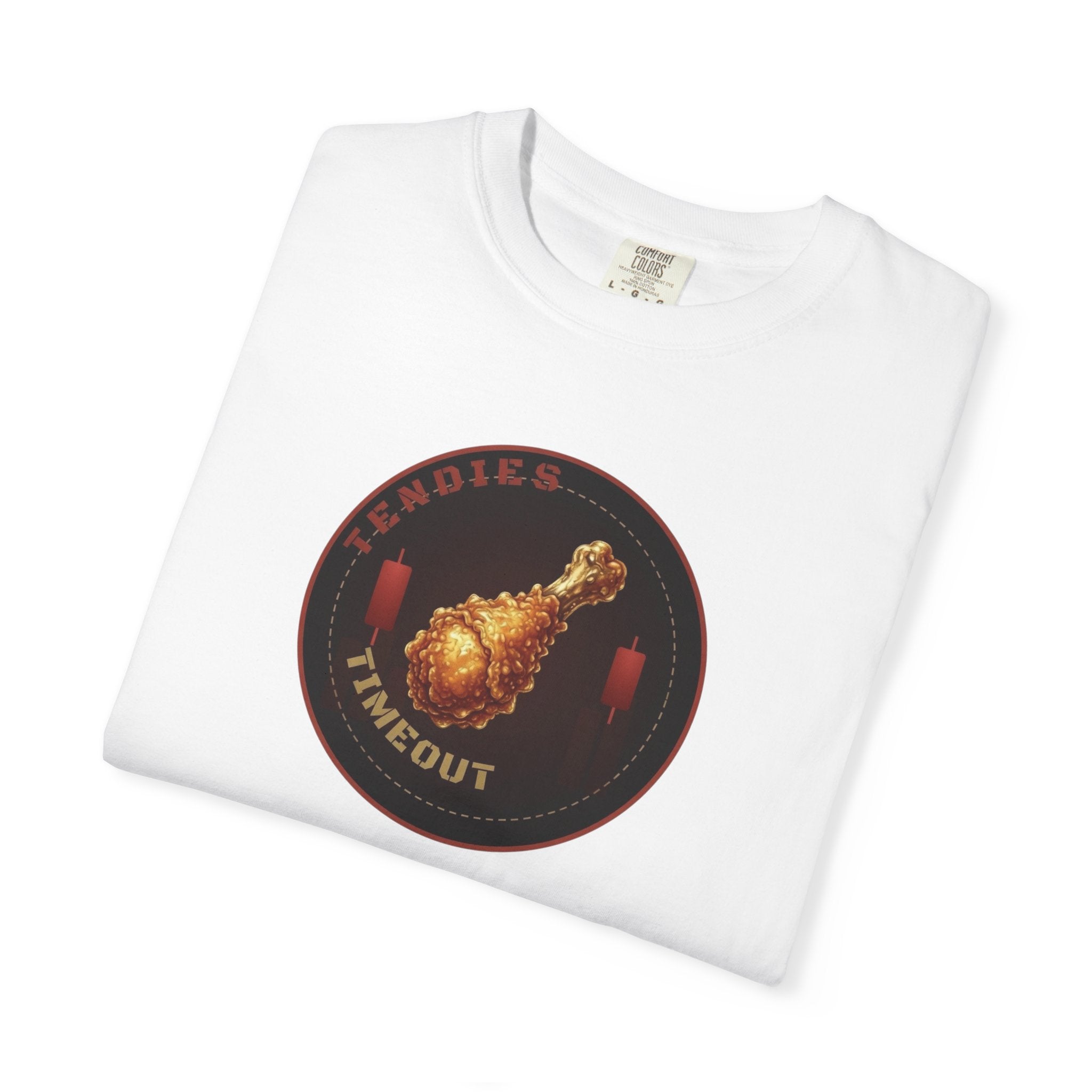Bearish Tendies Timeout - Unisex Garment-Dyed T-shirt
