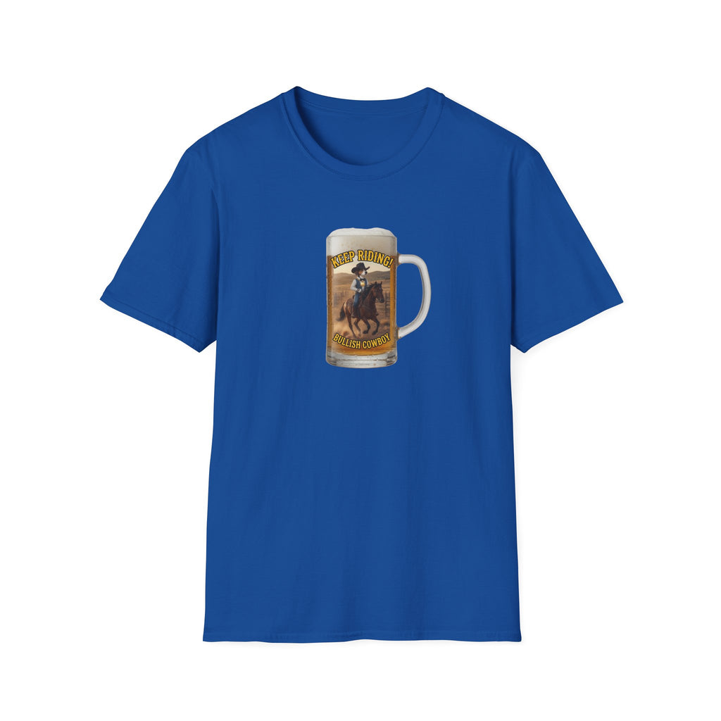 Keep Riding Beer - Unisex Softstyle T-Shirt