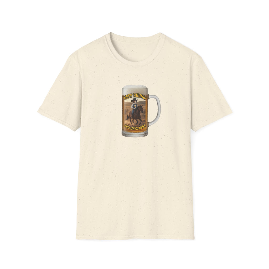 Keep Riding Beer - Unisex Softstyle T-Shirt