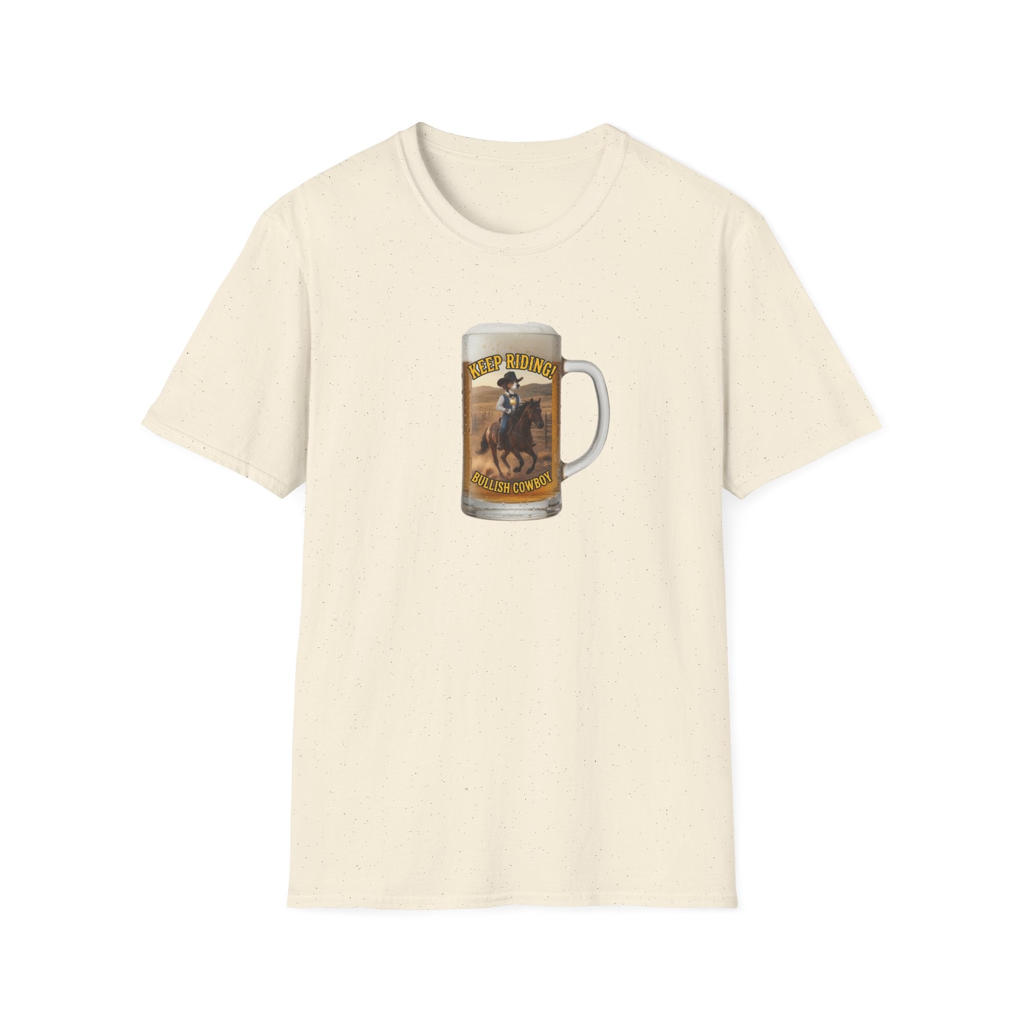 Keep Riding Beer - Unisex Softstyle T-Shirt