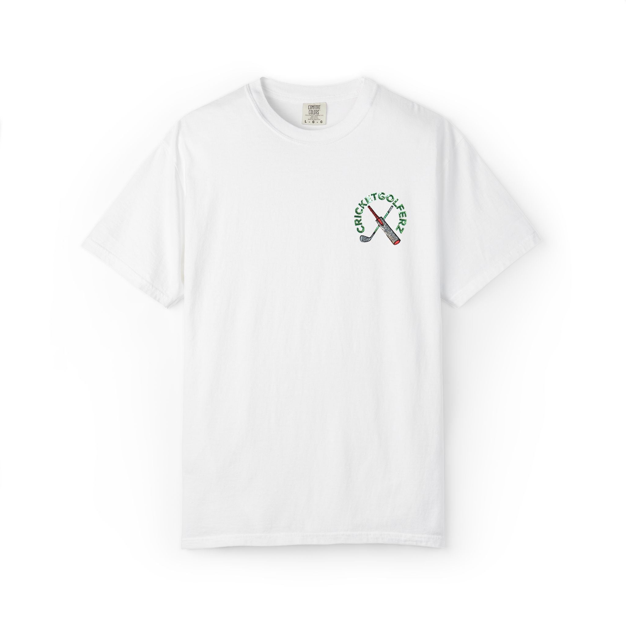 Embroidery Unisex Garment-Dyed T-shirt