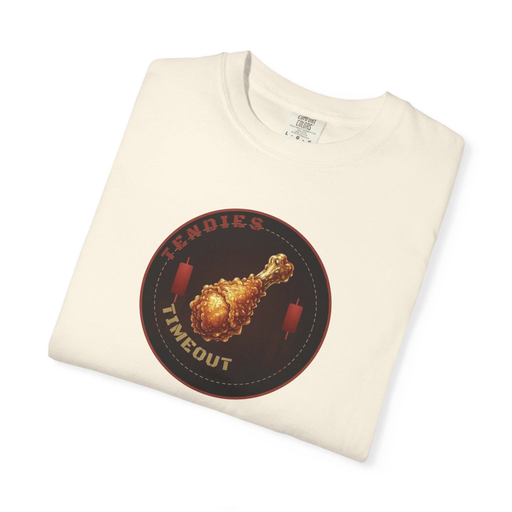 Bearish Tendies Timeout - Unisex Garment-Dyed T-shirt