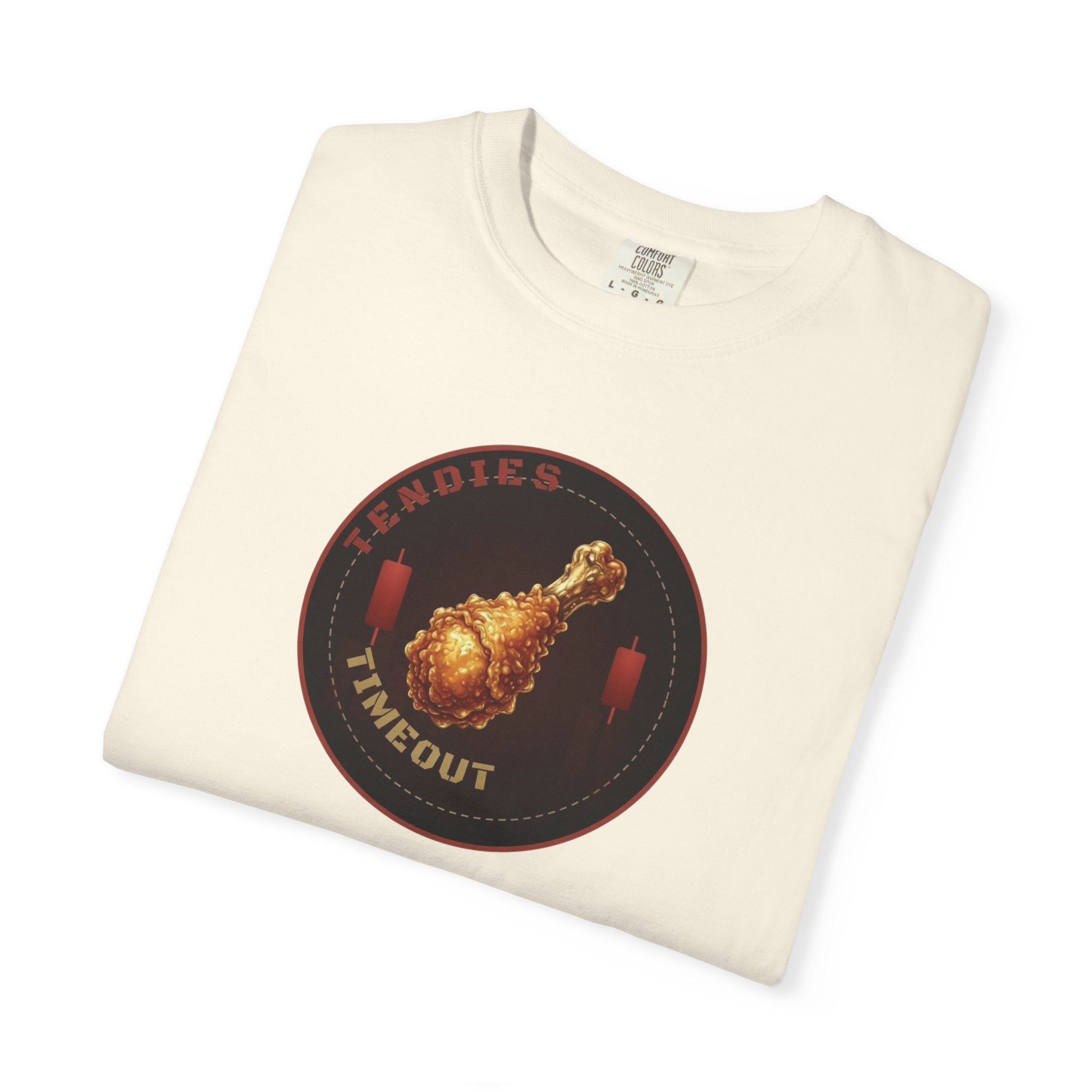 Bearish Tendies Timeout - Unisex Garment-Dyed T-shirt