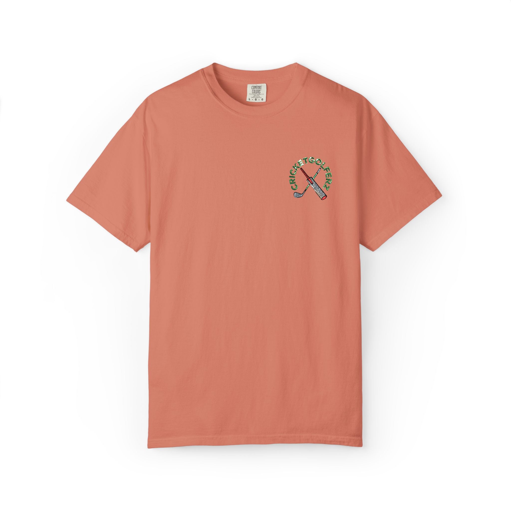 Embroidery Unisex Garment-Dyed T-shirt