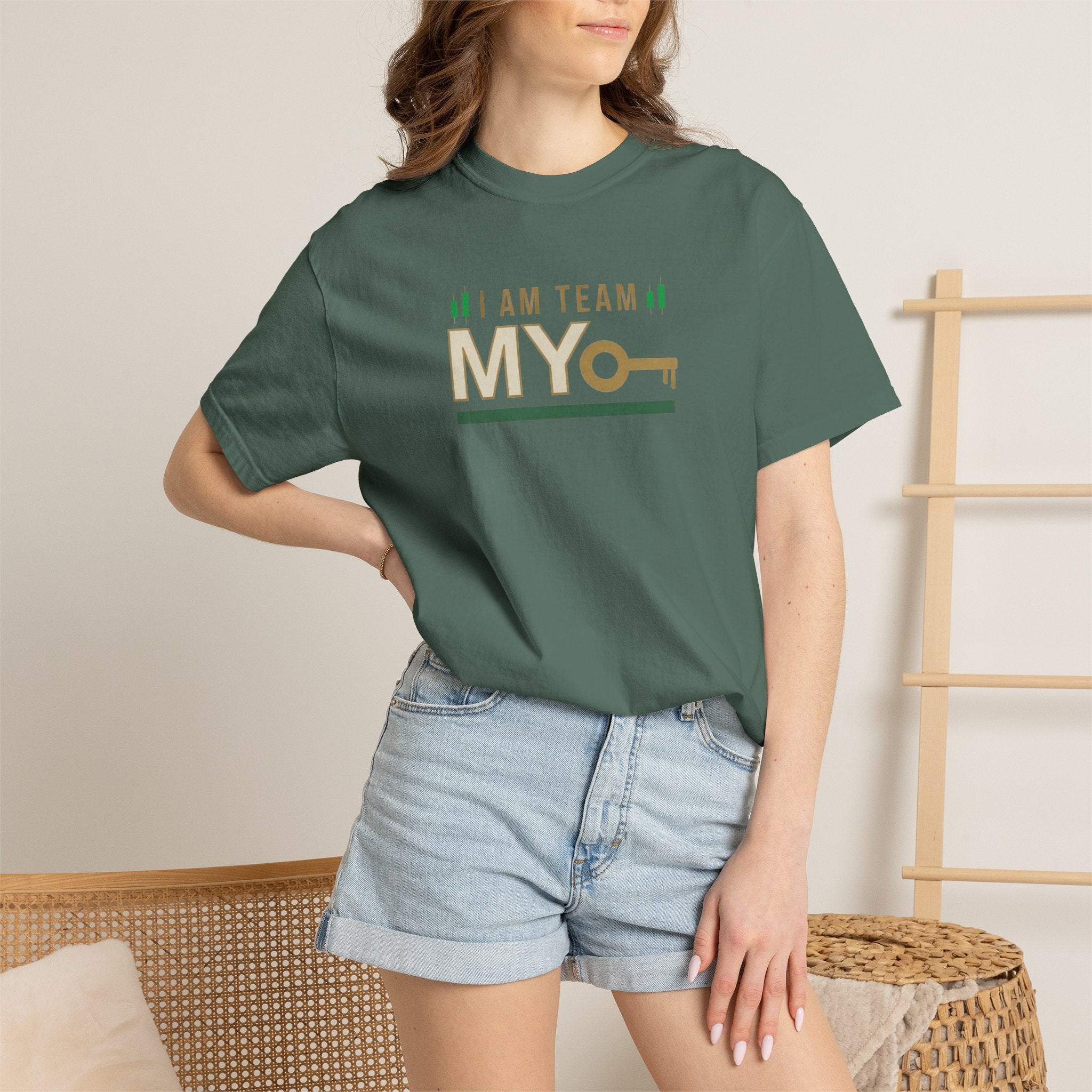 Team - Unisex Garment-Dyed T-shirt